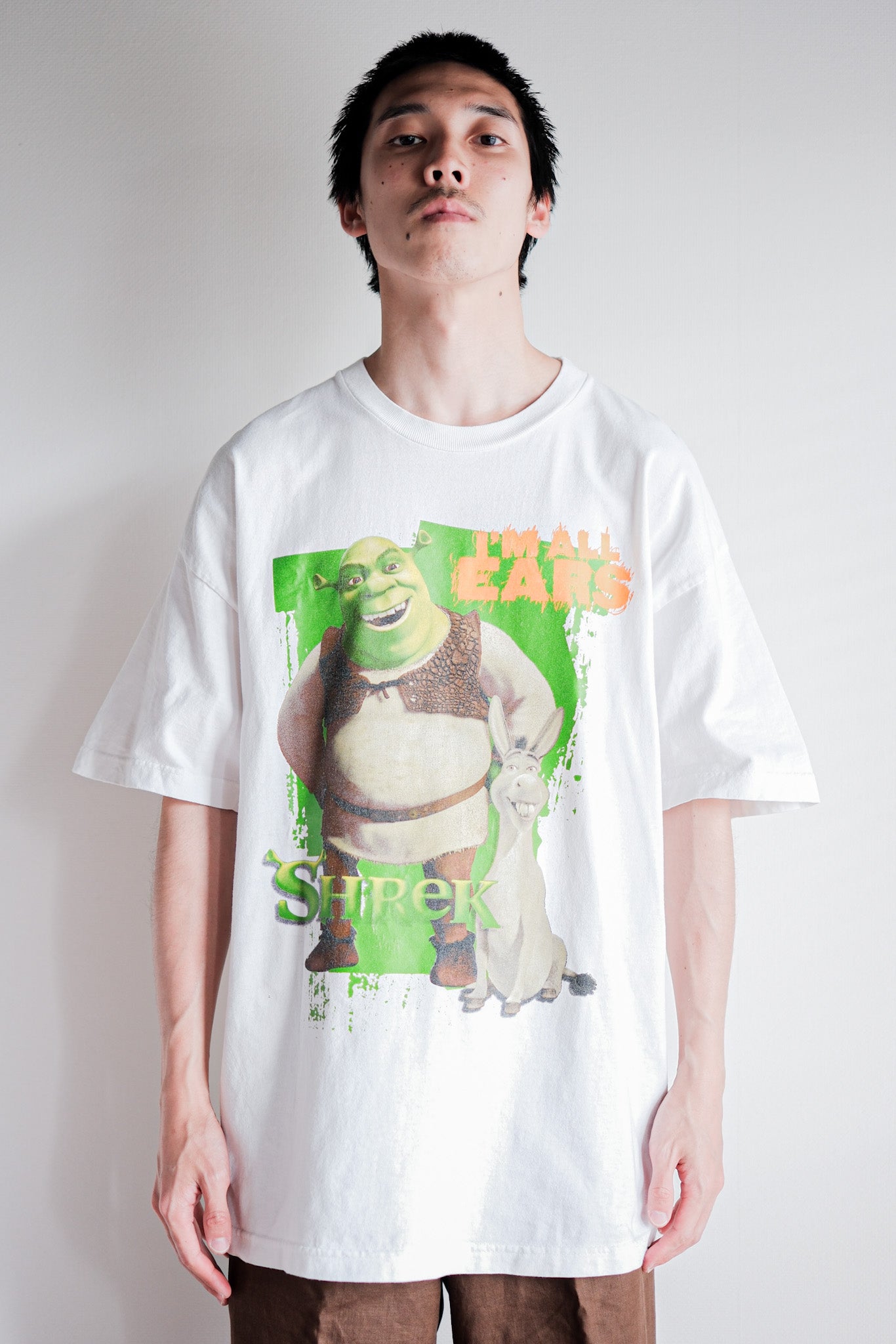 【~00's】Vintage Movie Print T-shirt Size.XL "Shrek 2"