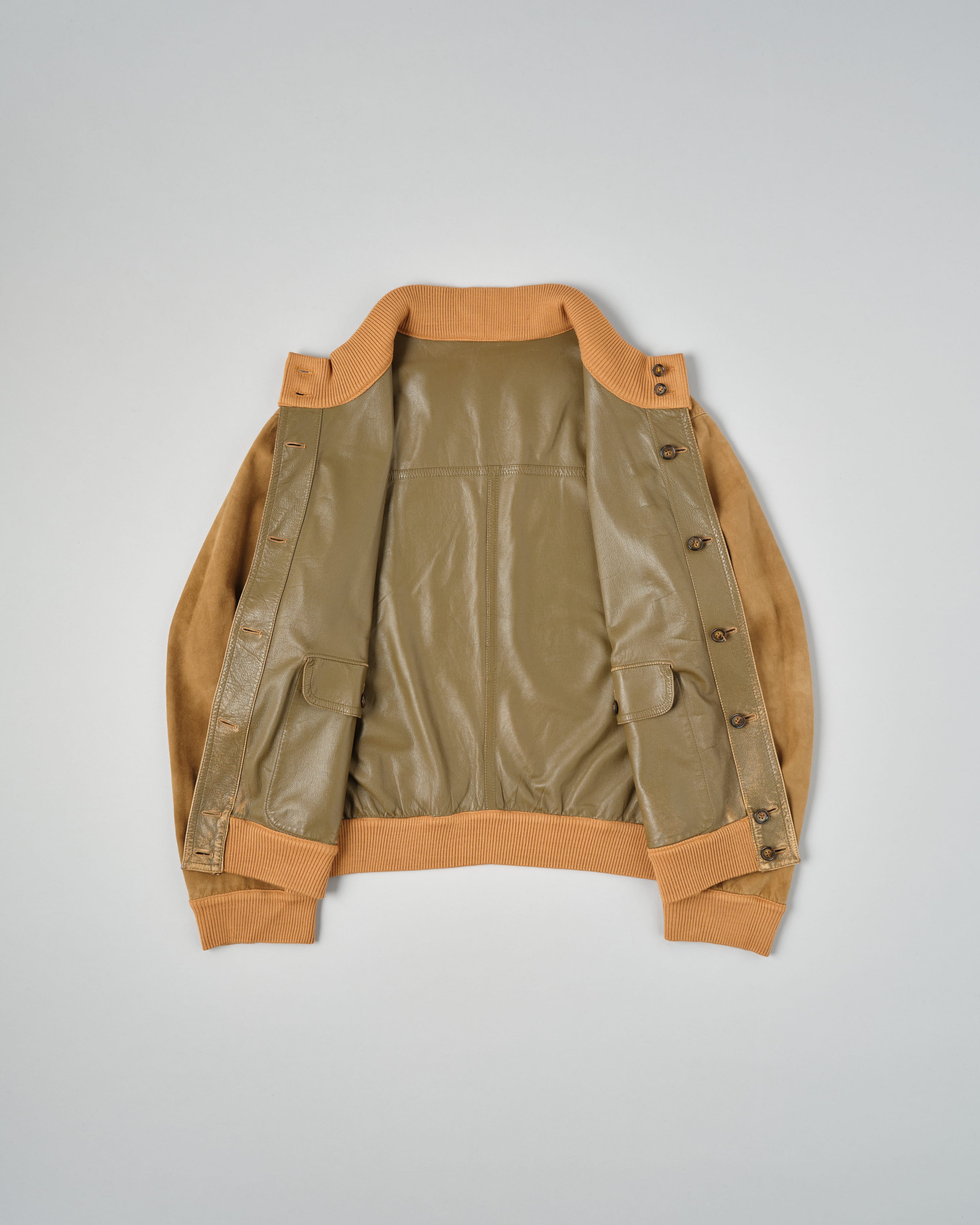 【~90's】Old ARNYS PARIS Valstarino Type Reversible Leather Blouson Size.52