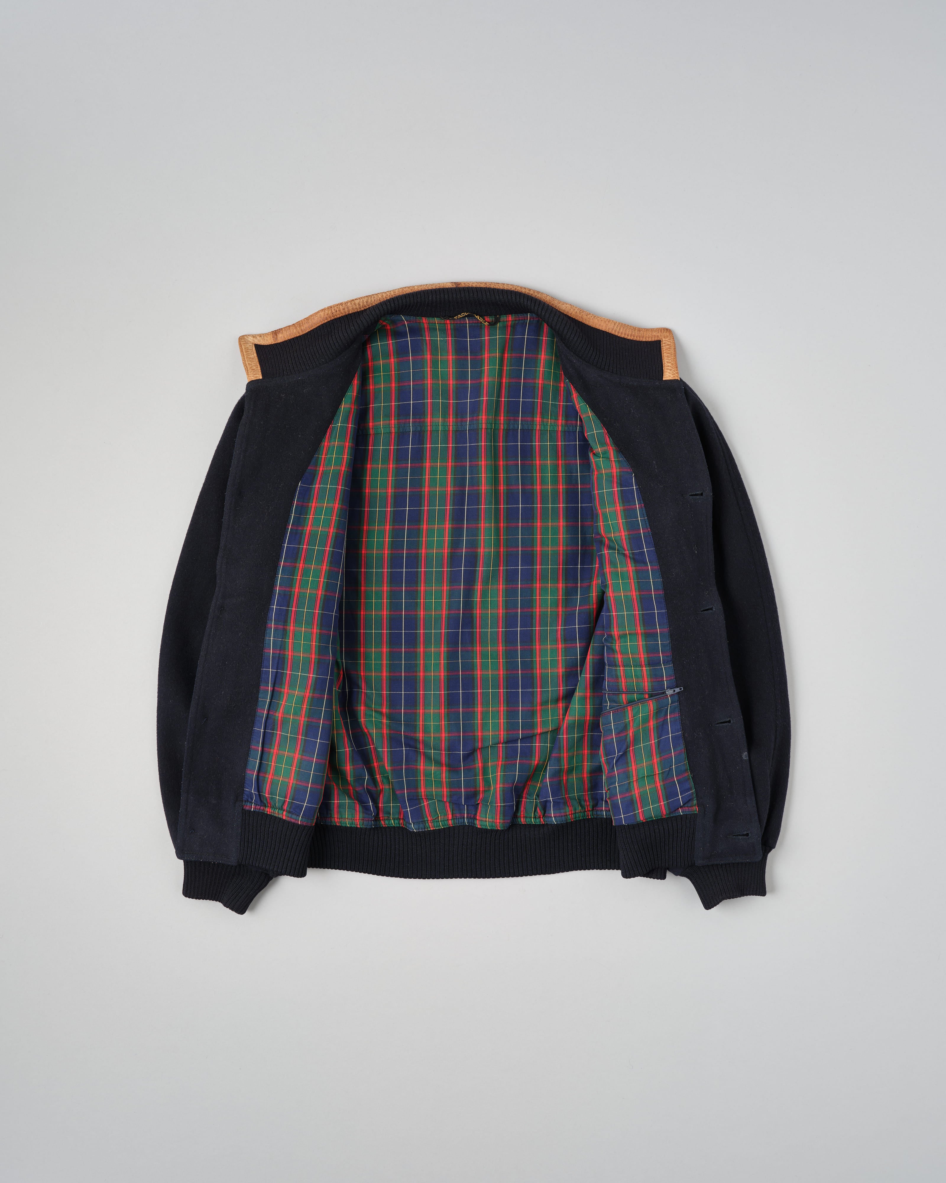 【~80's】Vintage Façonnable Wool Nylon Blouson Size.5