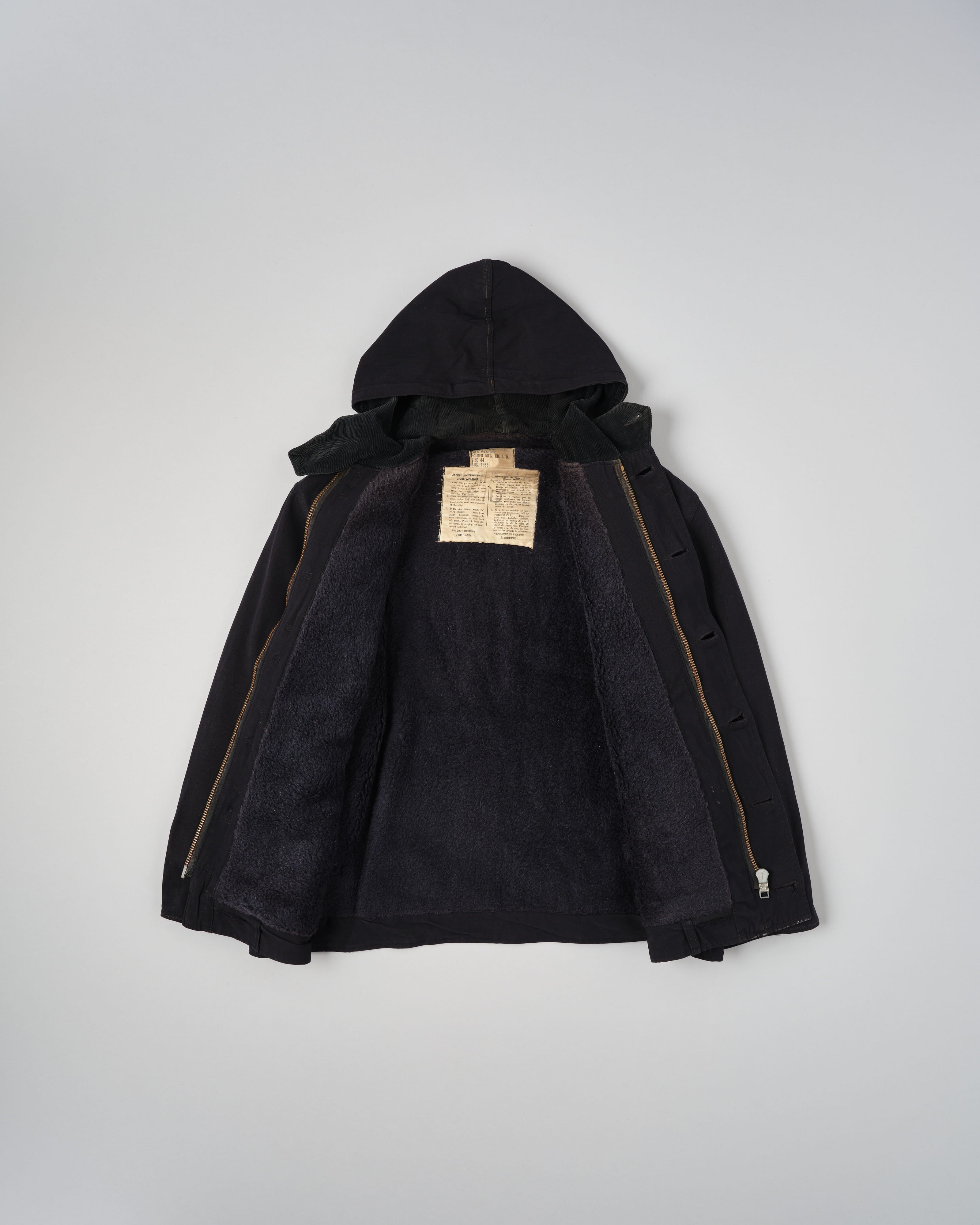 【~60's】Royal Canadian Navy Intermediate Cold Weather Deck Jacket Size.44