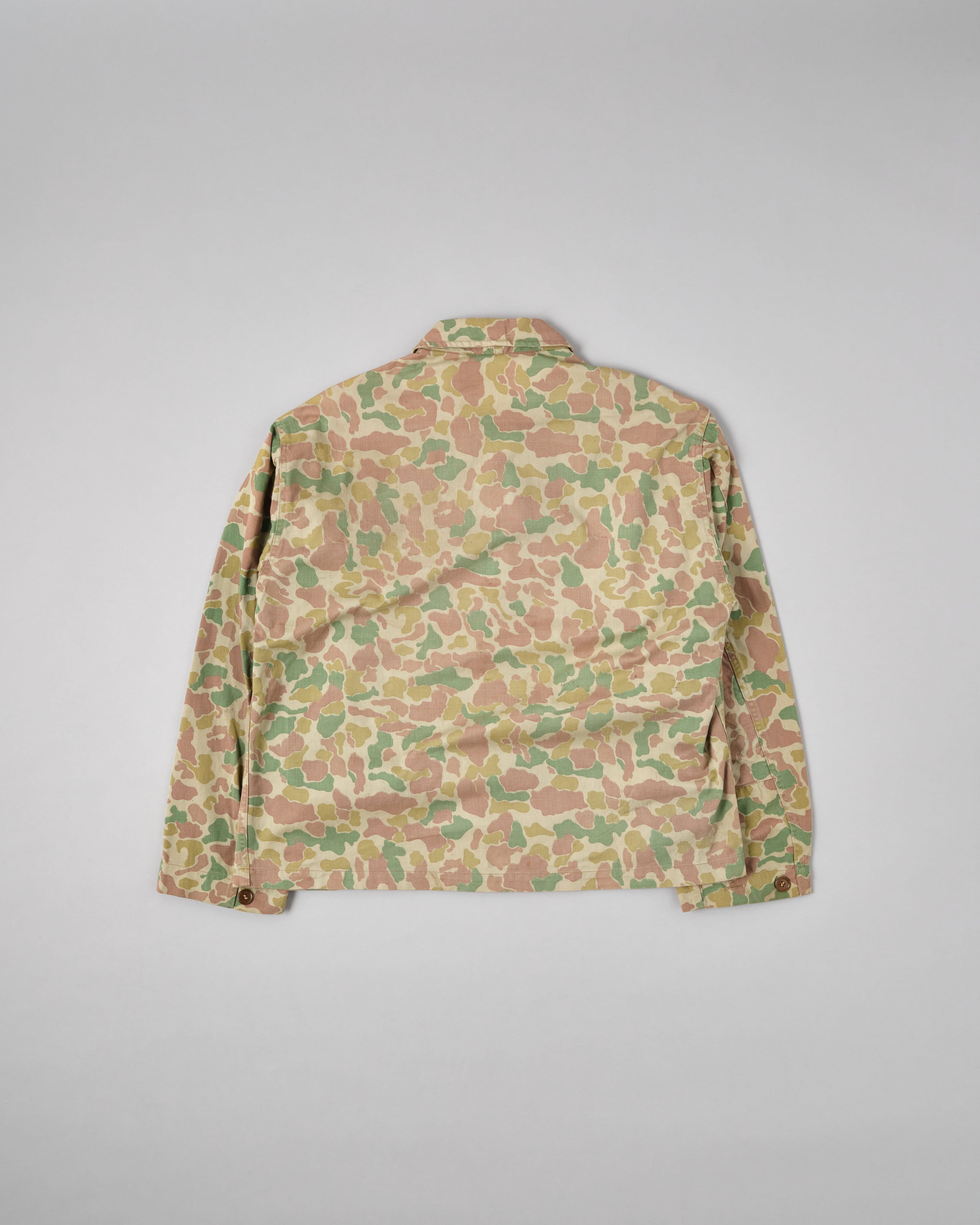 【~50's】Dutch Army Frogskin Camouflage Field Jacket Size.50