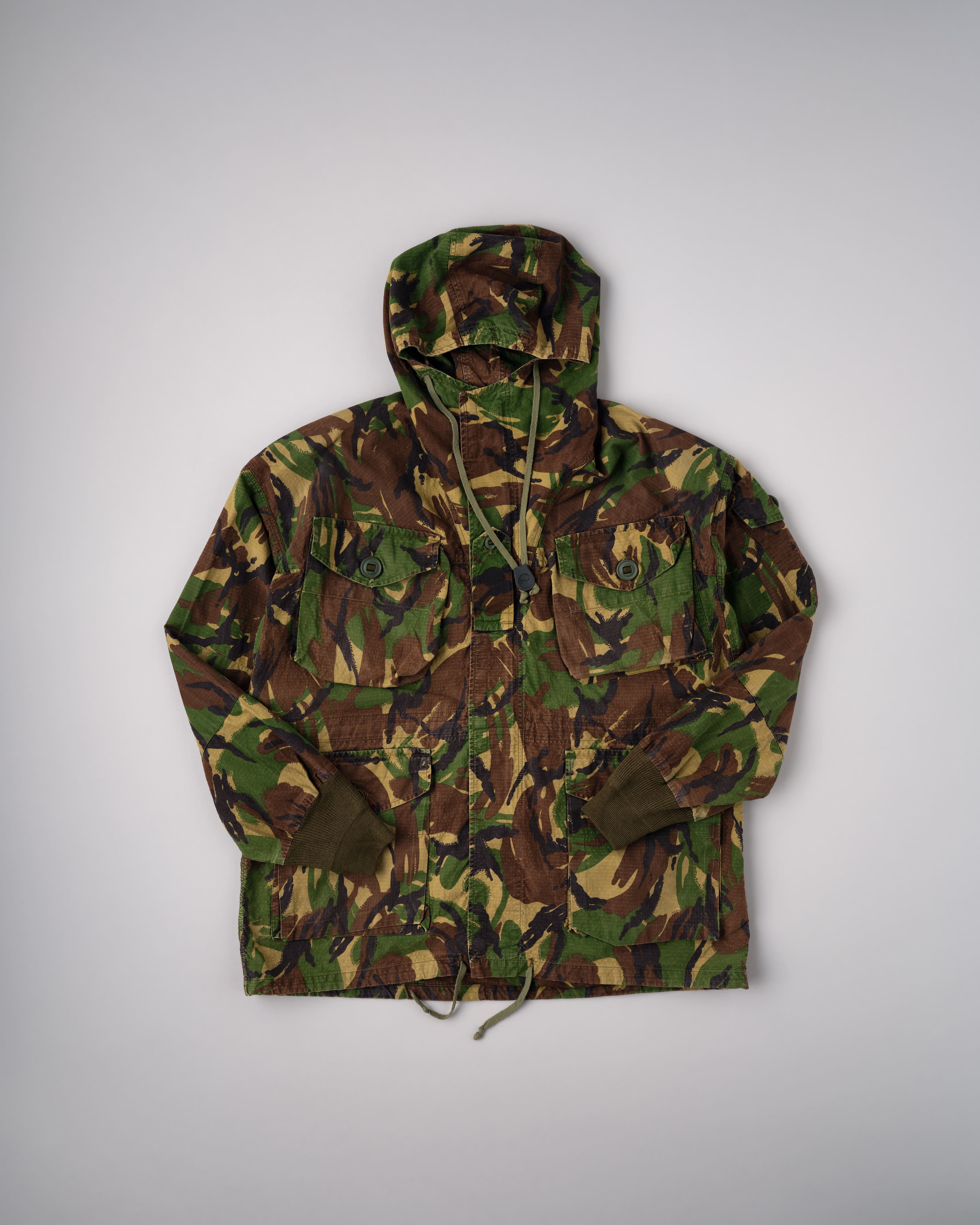 【~90's】British Vintage DPM Camouflage Ripstop Windproof Smock Made by SASS