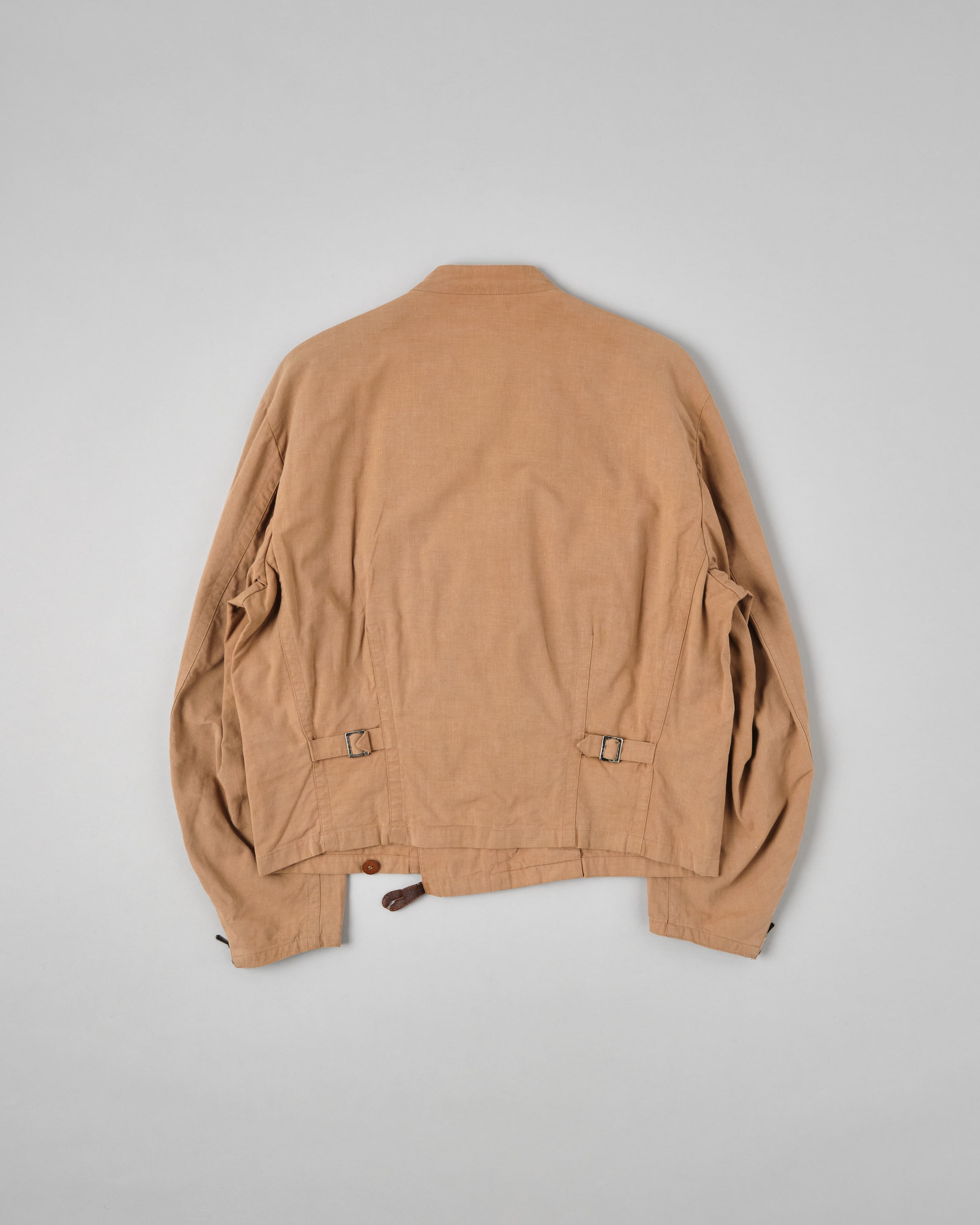 【~80's】Old Marithé François Girbaud Moment Due German Motorcycle Type Double Breasted Jacket