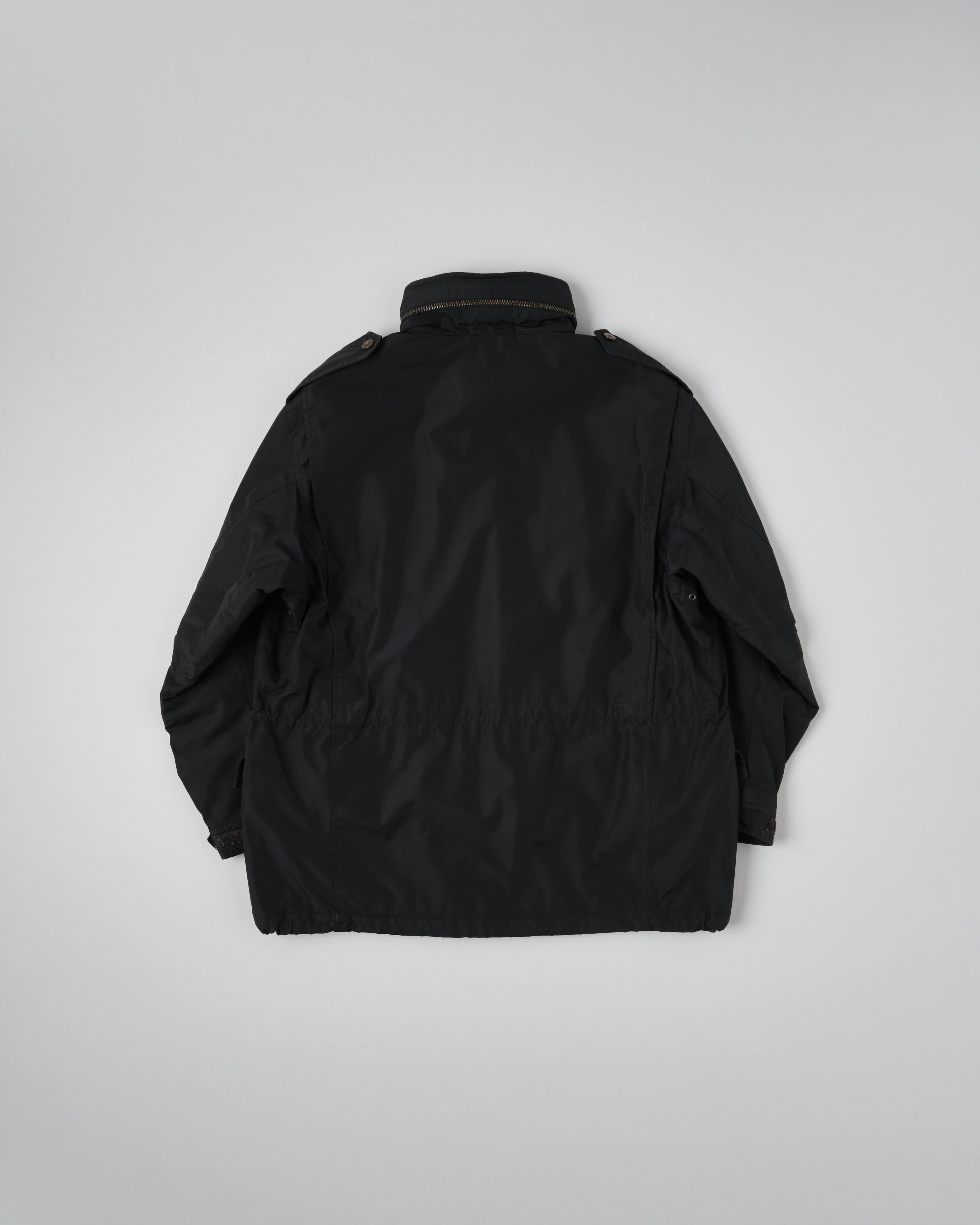 【~90’s】Old allegri M-65 Type Black Nylon Jacket Size.48