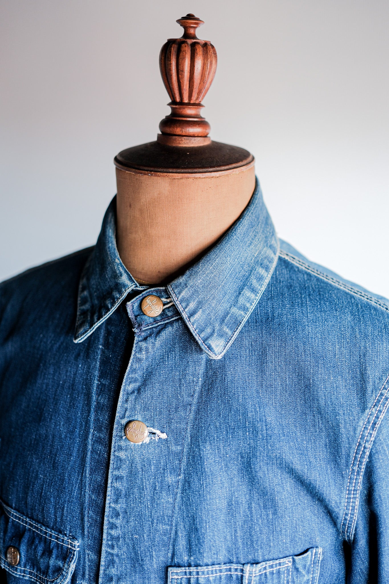 【~50's】American Vintage Denim Coverall "Sanforized"