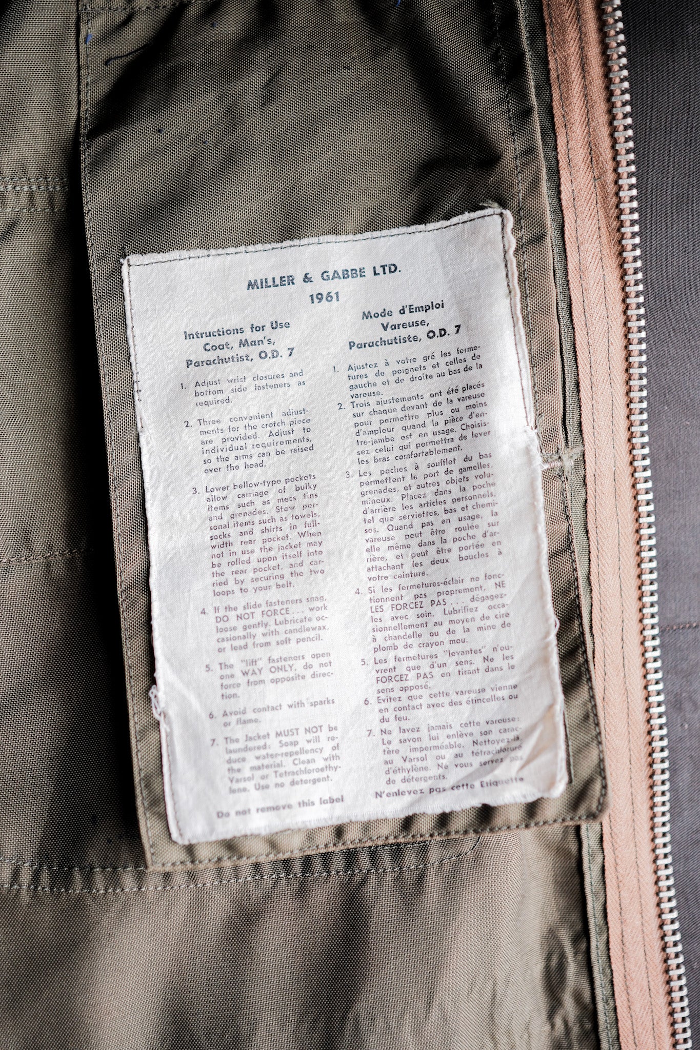【~60's】Royal Canadian Air Force Paratrooper Jacket