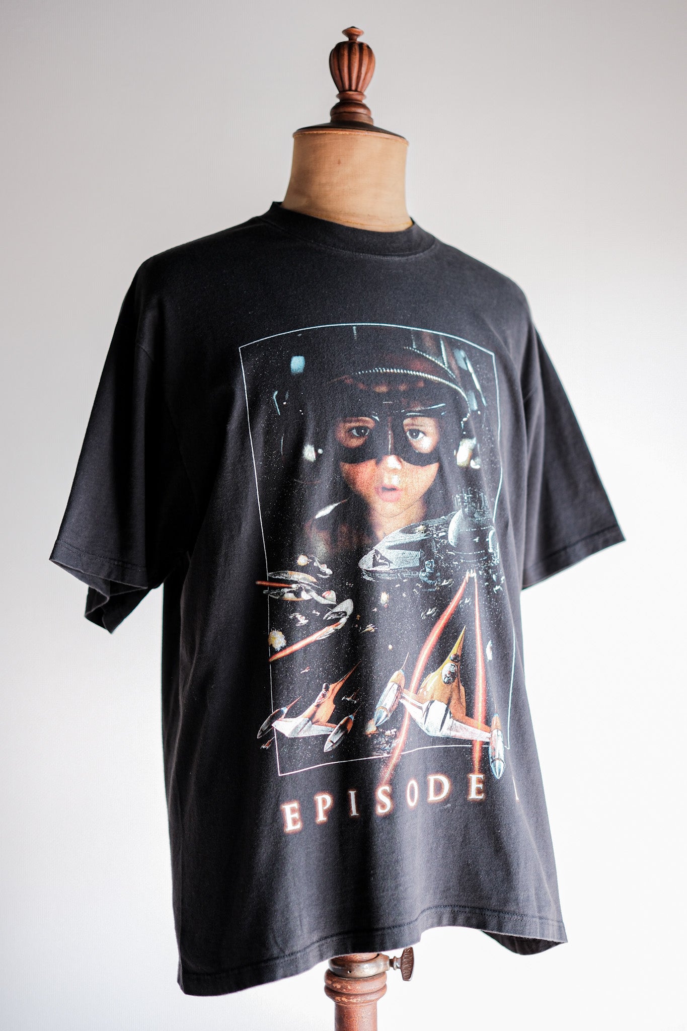 【~90's】Vintage Movie Print T-shirt Size.XL "Star Wars Episode I"