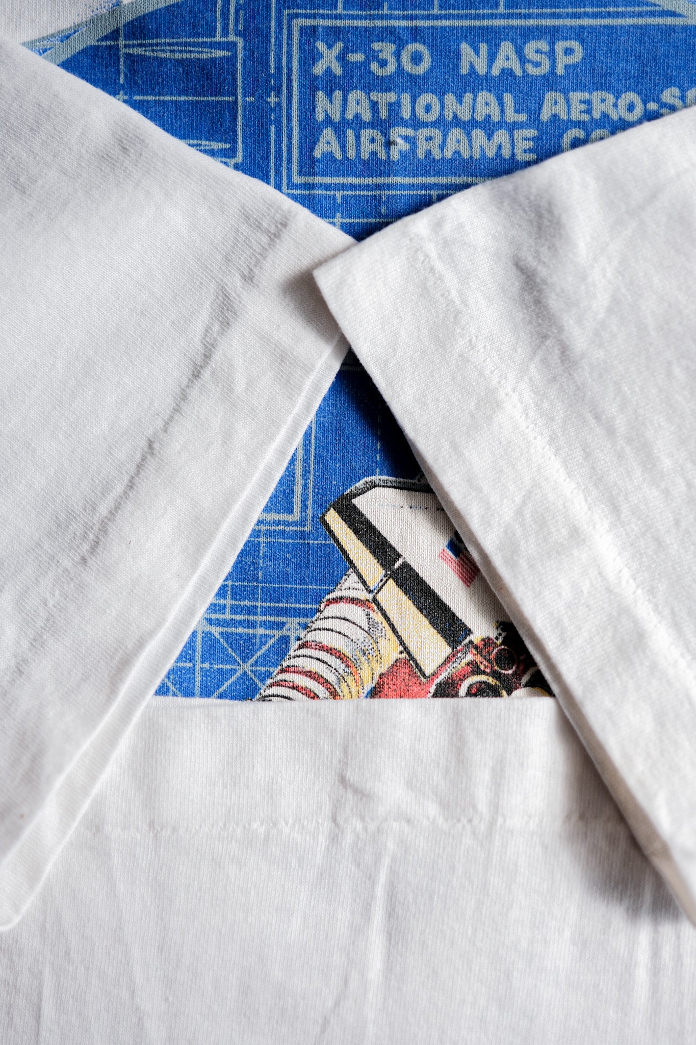 【~90's】Vintage Federal Agency Print T-shirt Size.XL "NASA" "Made in U.S.A."