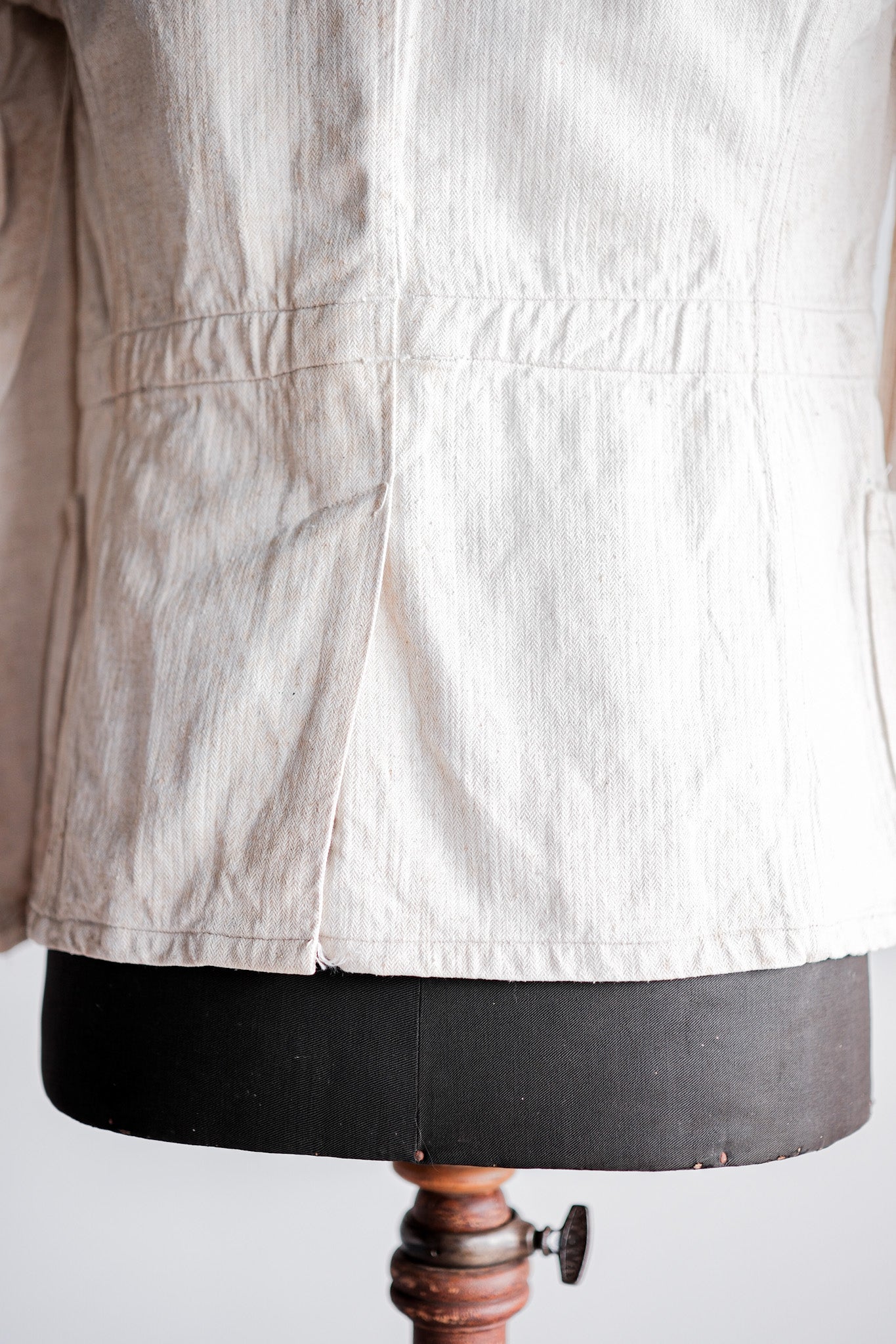 【~40's】German Air Force Drillich HBT Linen Jacket "Luftwaffe"