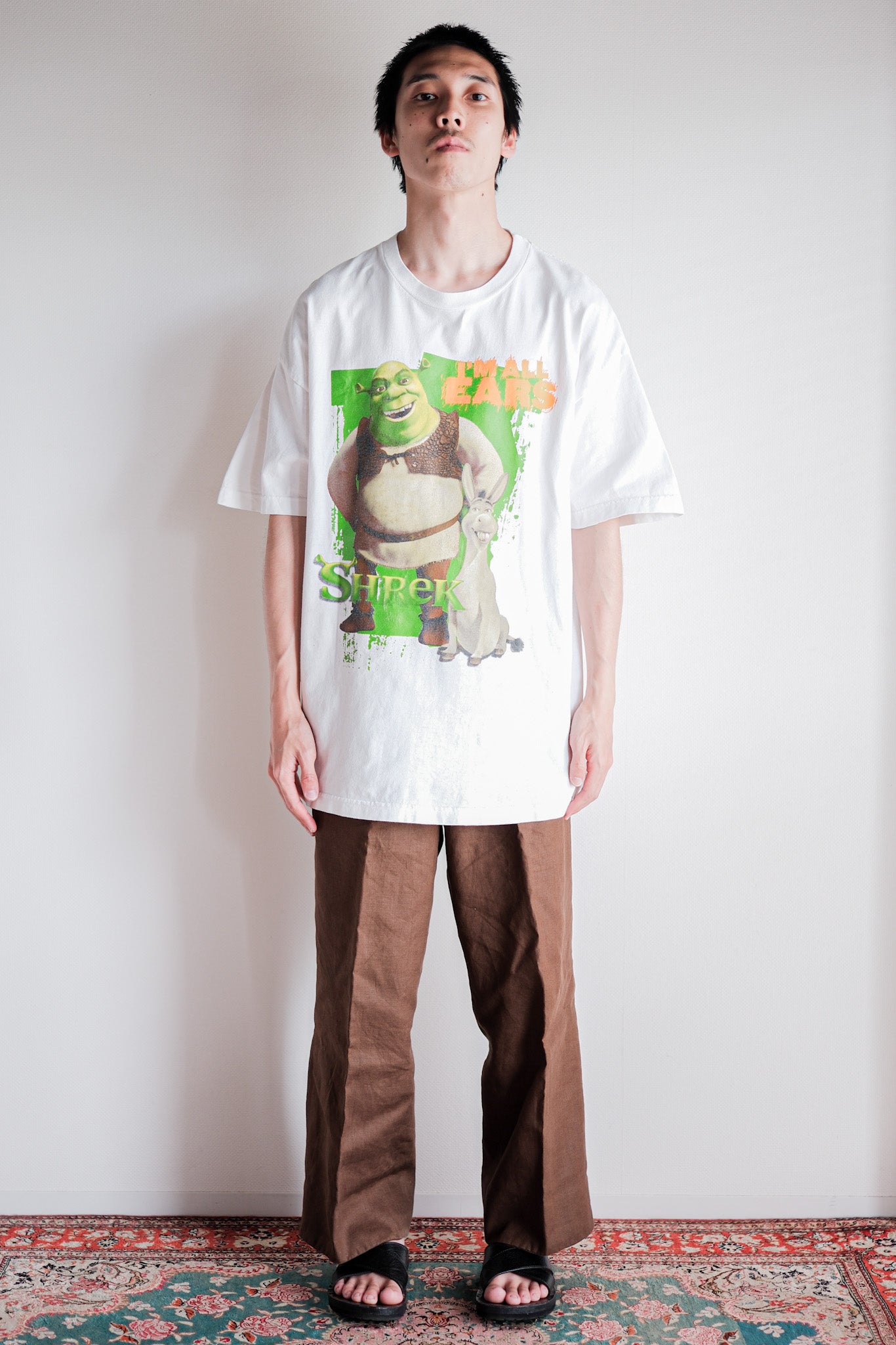 【~00's】Vintage Movie Print T-shirt Size.XL "Shrek 2"