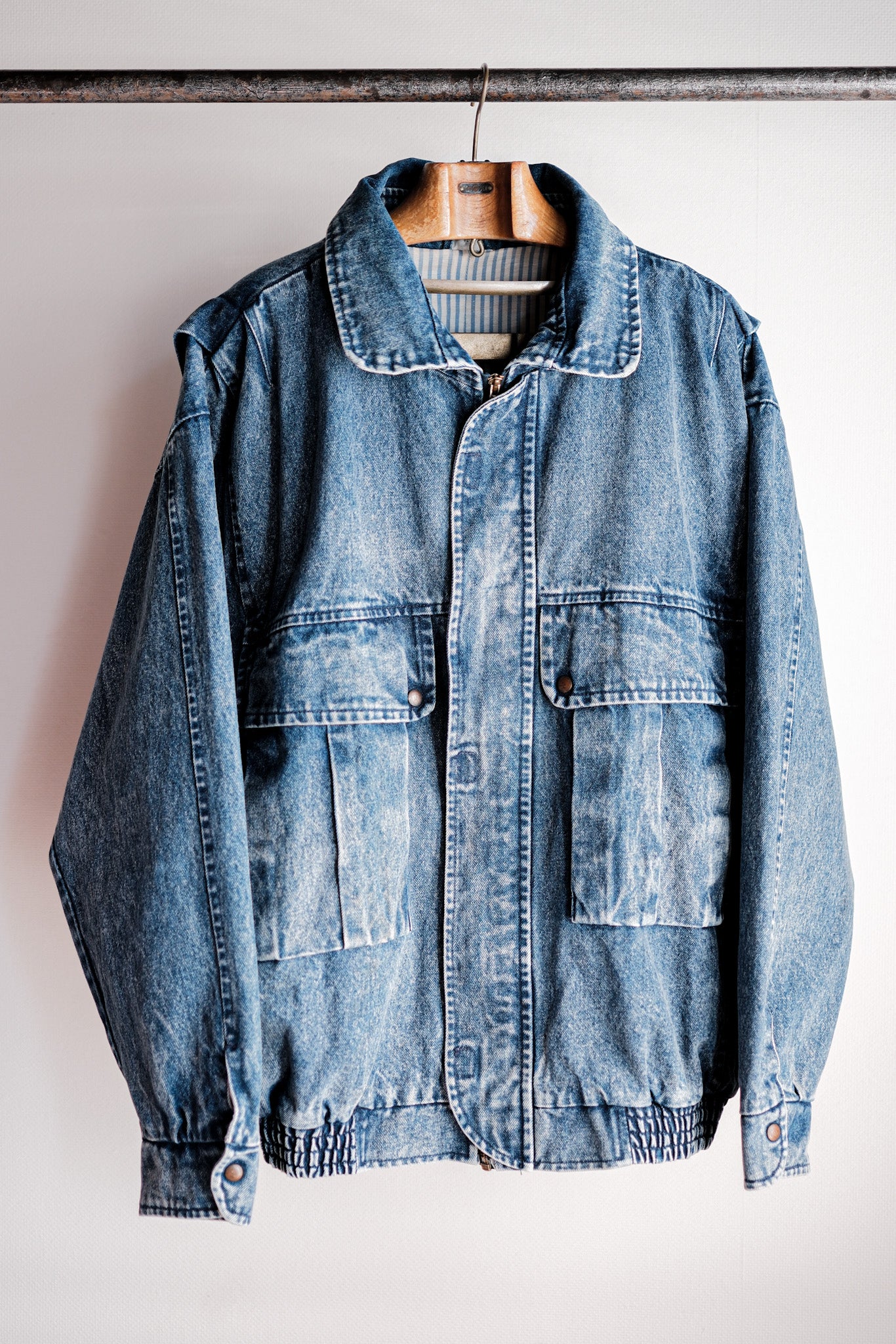 【~80's】Italian Vintage Denim Jacket
