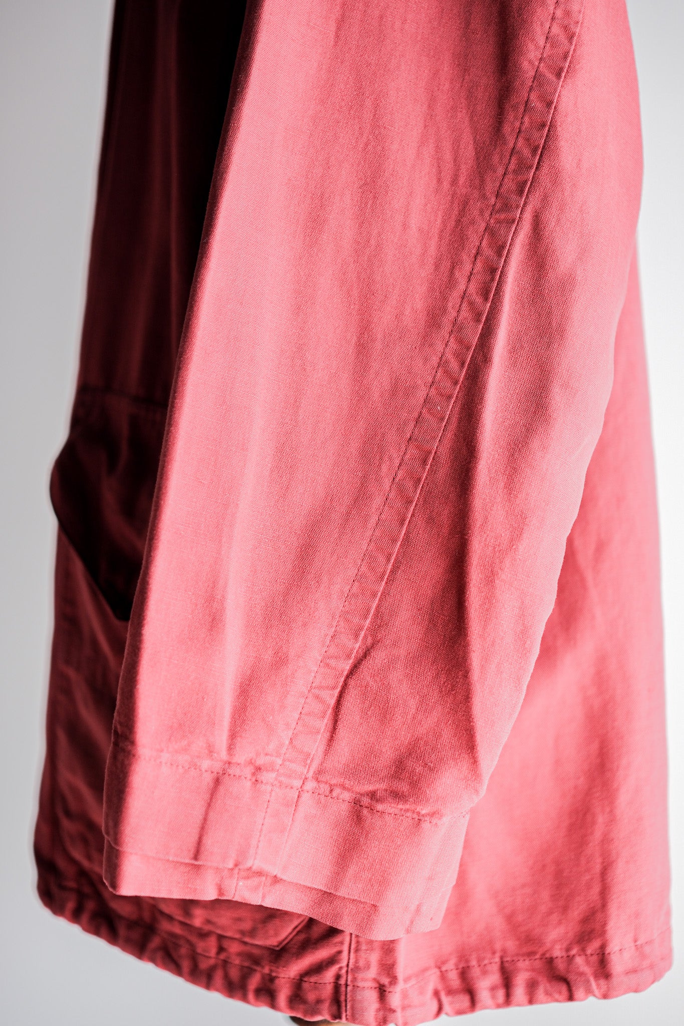 【~80’s】Old C.P.Company Garment Dyed Cotton Linen Parka Size.48