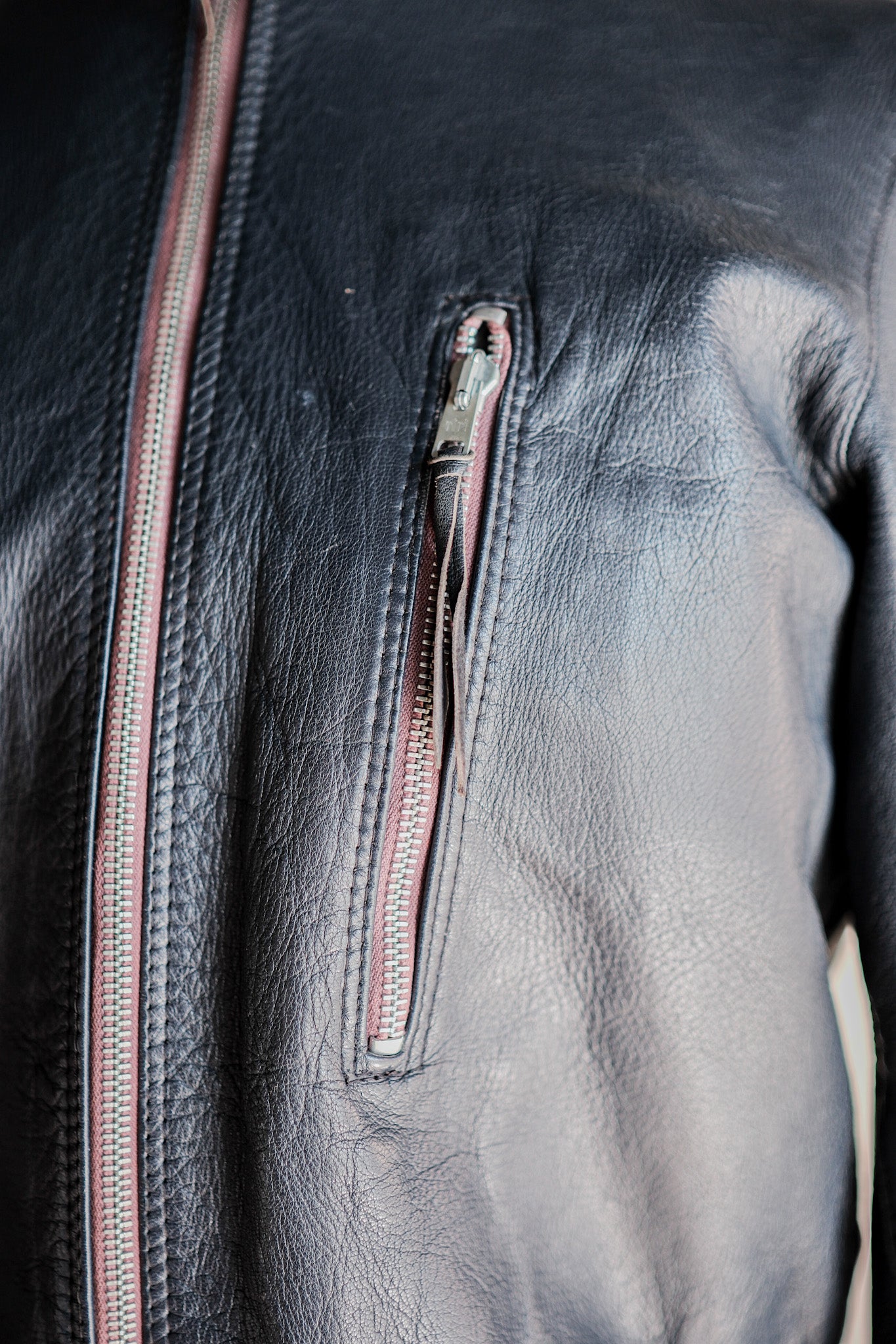 【~60’s】West German Air Force Type Pilot Leather Jacket “Early Type”