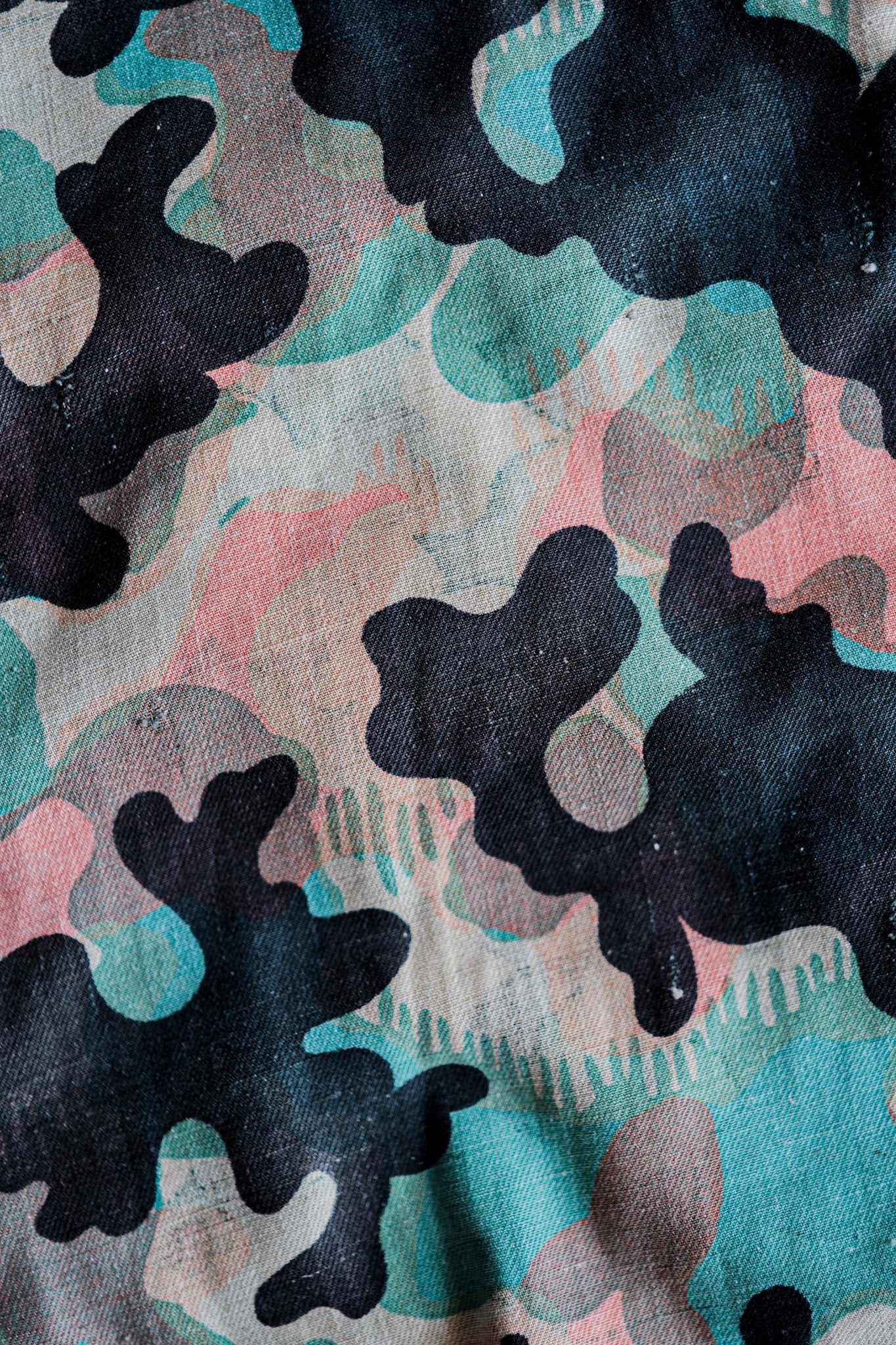 【~50's】Czechoslovakian Army Dubaky Camouflage Reversible Trousers