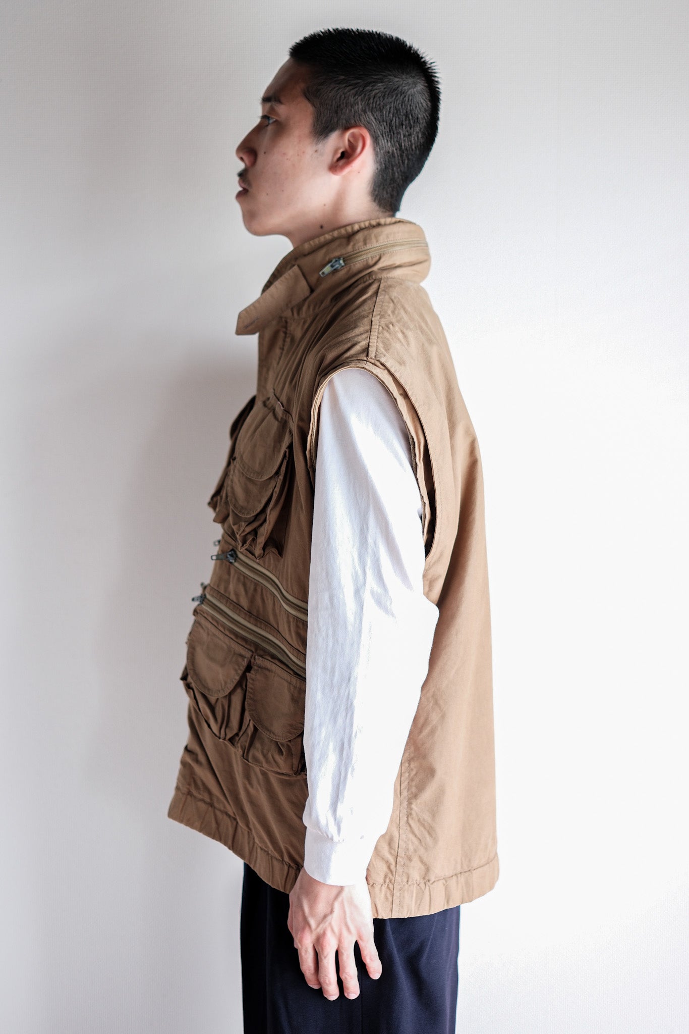 【~90's】Old Renoma Paris Multi Pocket Photographer Vest Size.48/50