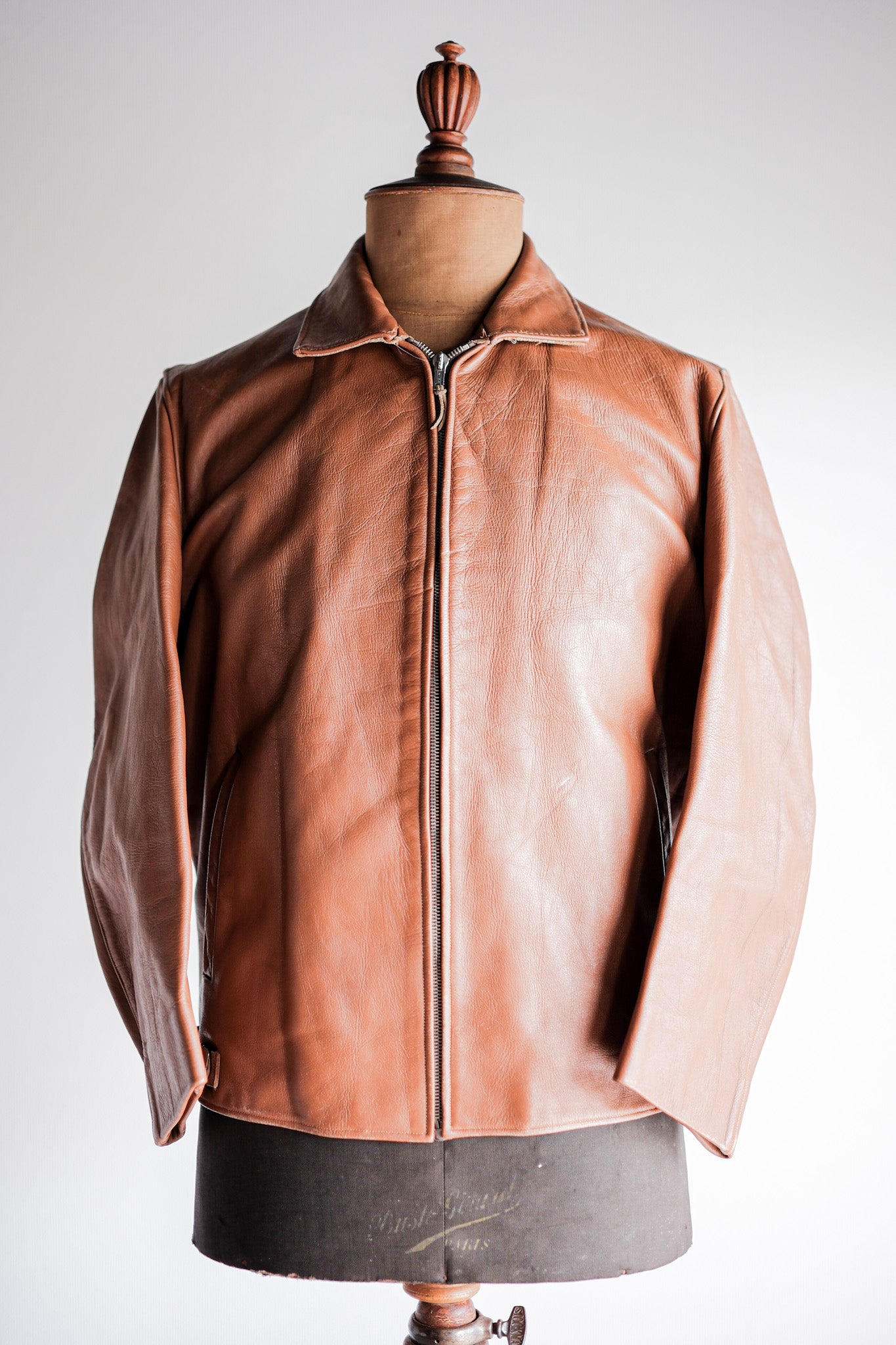 【~50’s】German Vintage Leather Jacket