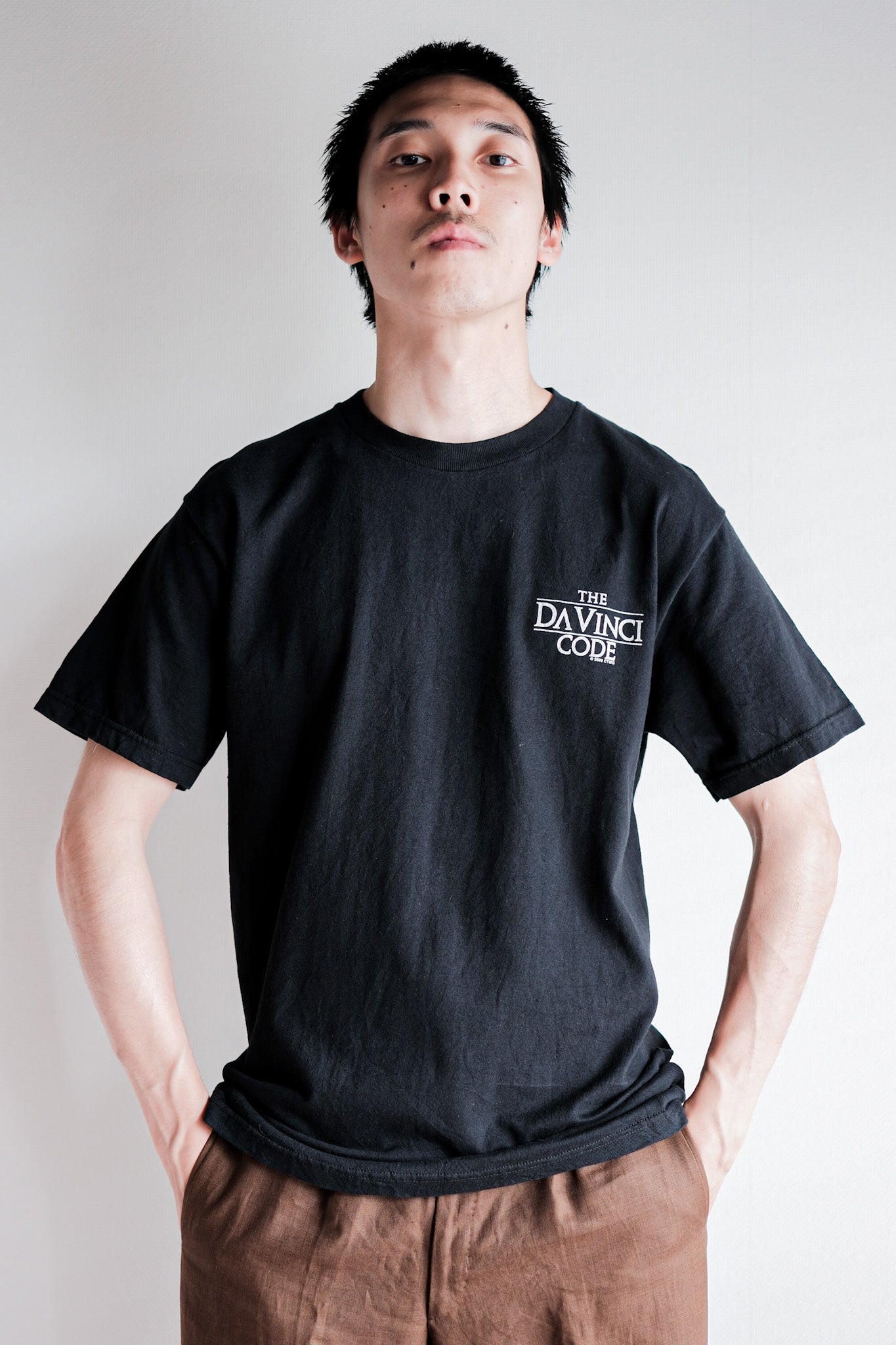 【~00's】Vintage Movie Print T-shirt Size.M "The Da Vinci Code"