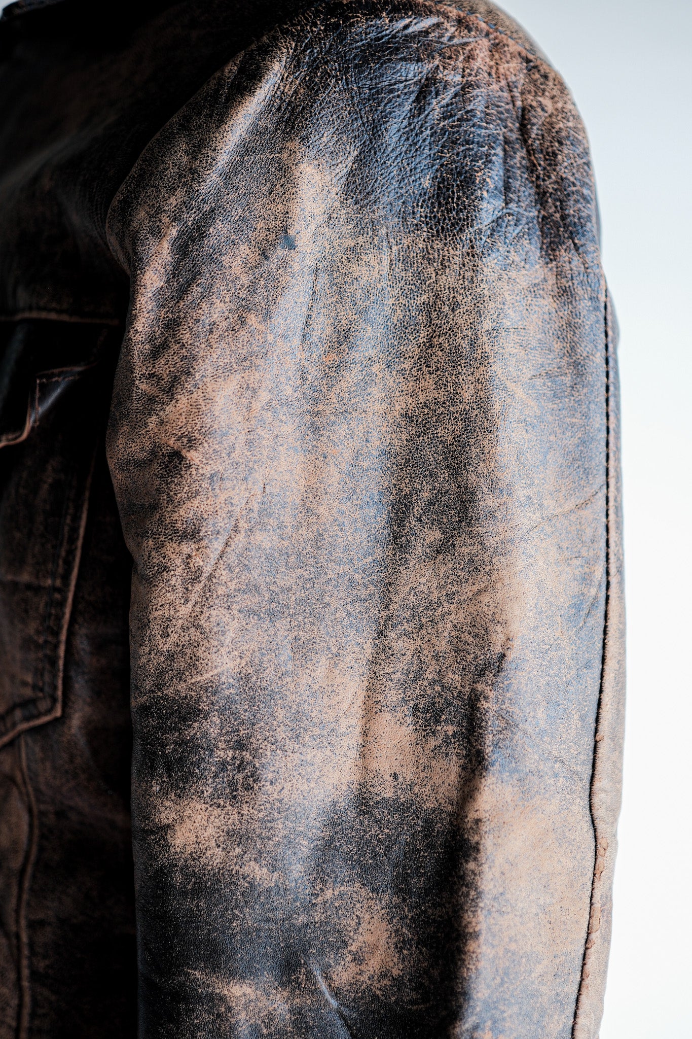 【~50’s】Vintage Levi’s Leather Jacket "Short Horn"