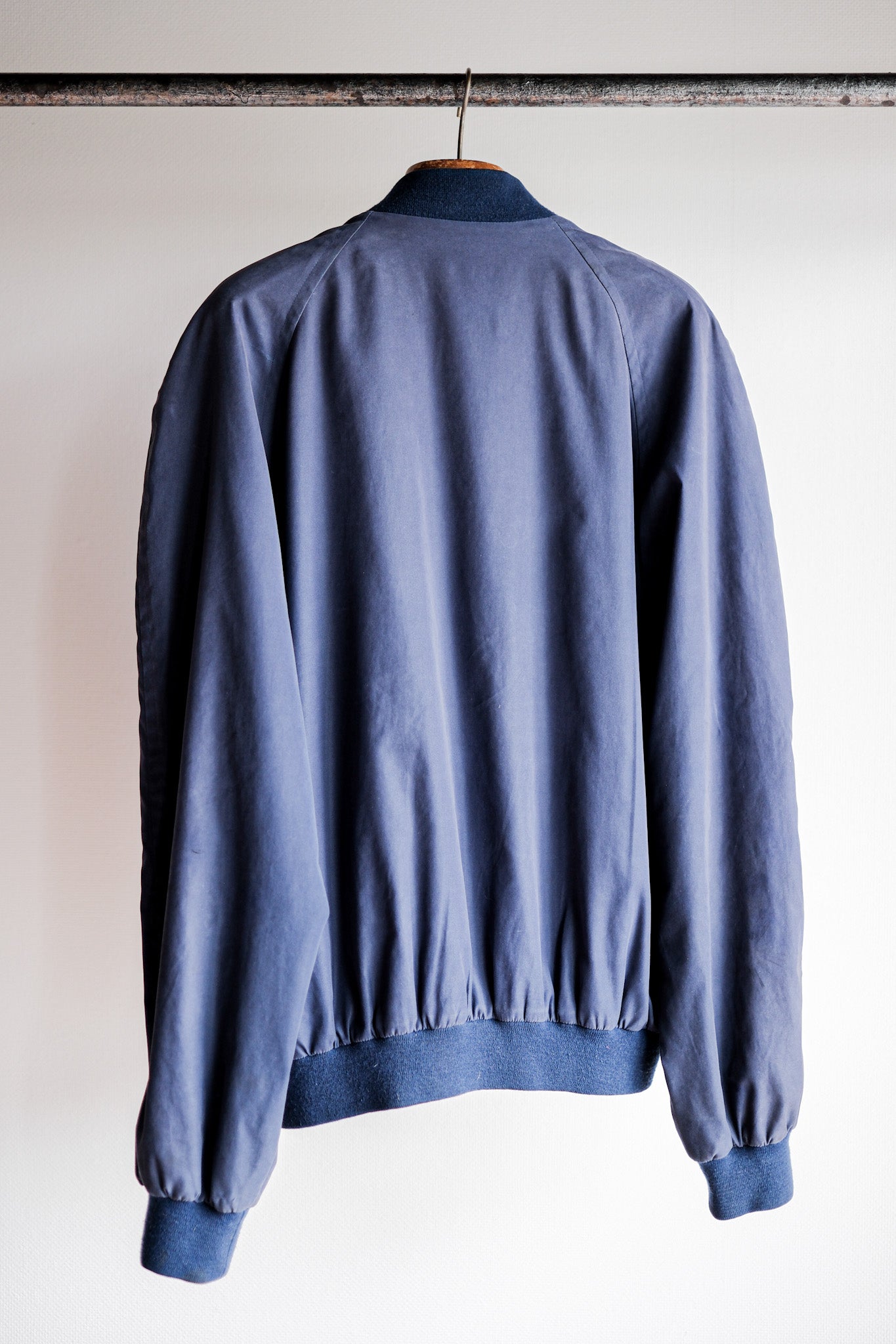【~80's】Old Hermès Paris Zip Up Blouson Size.54