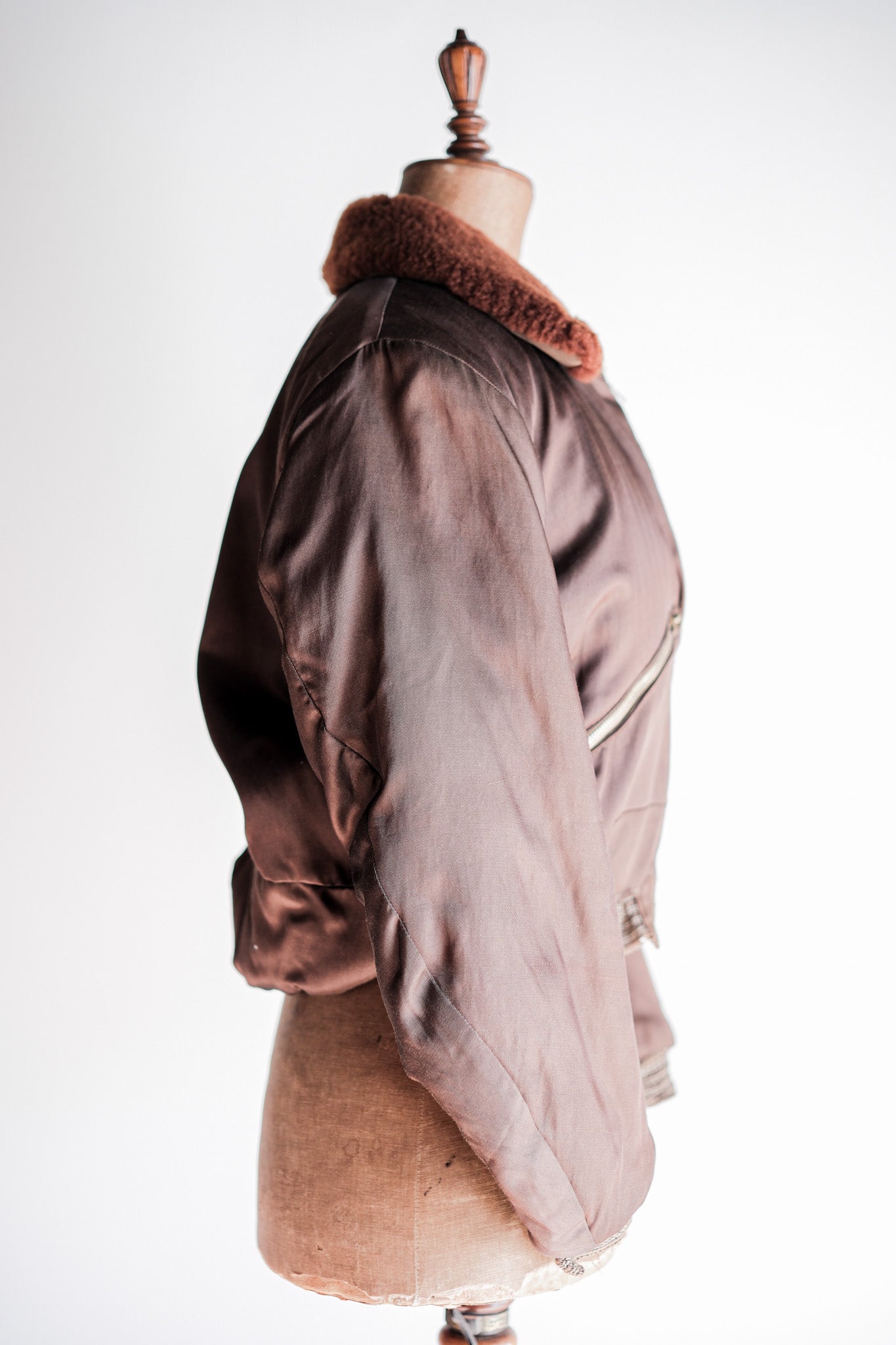 【~40’s】WW2 Royal Air Force Sidcot Suit Liner Jacket Size.3