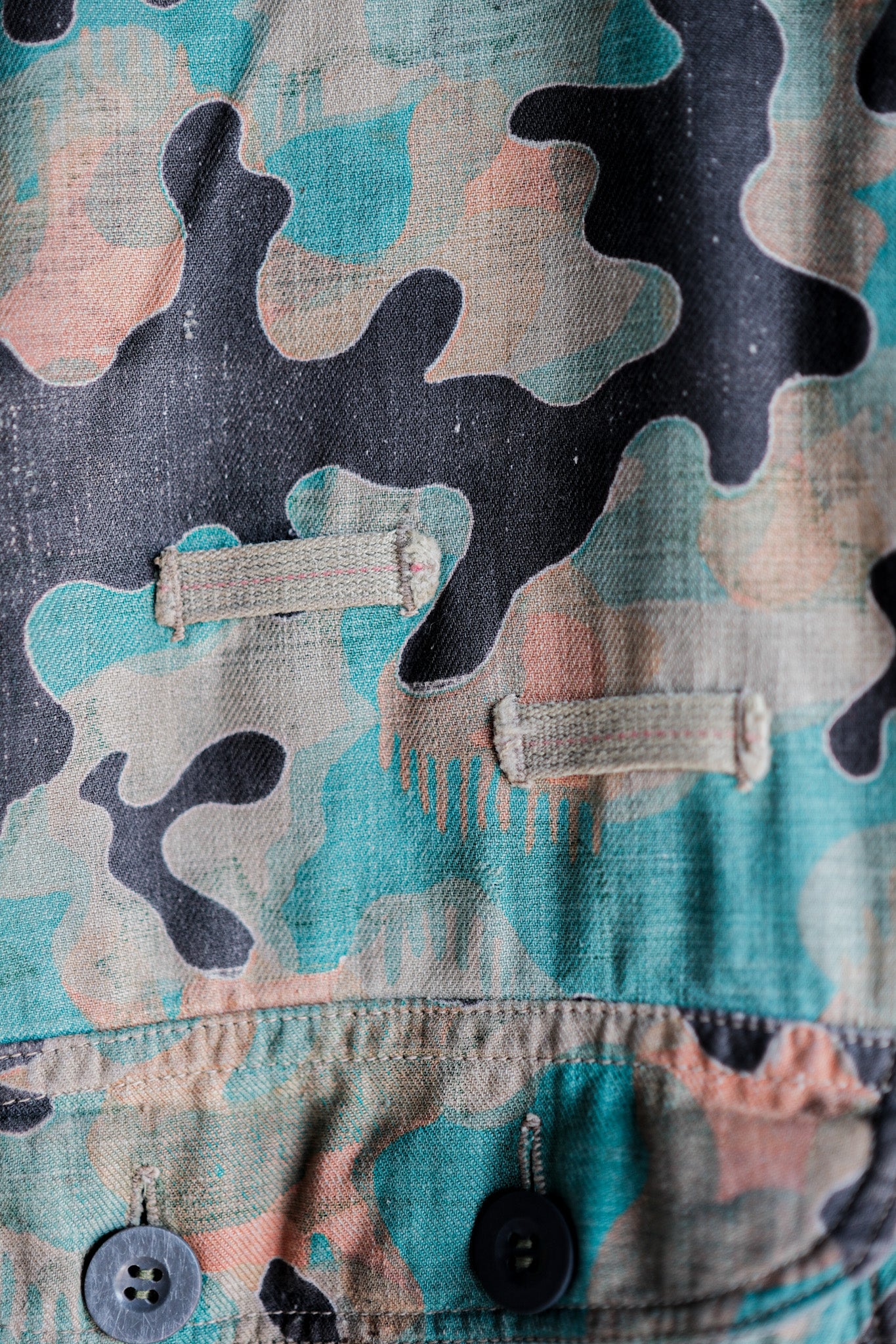 【~50's】Czechoslovakian Army Dubaky Camouflage Reversible Trousers