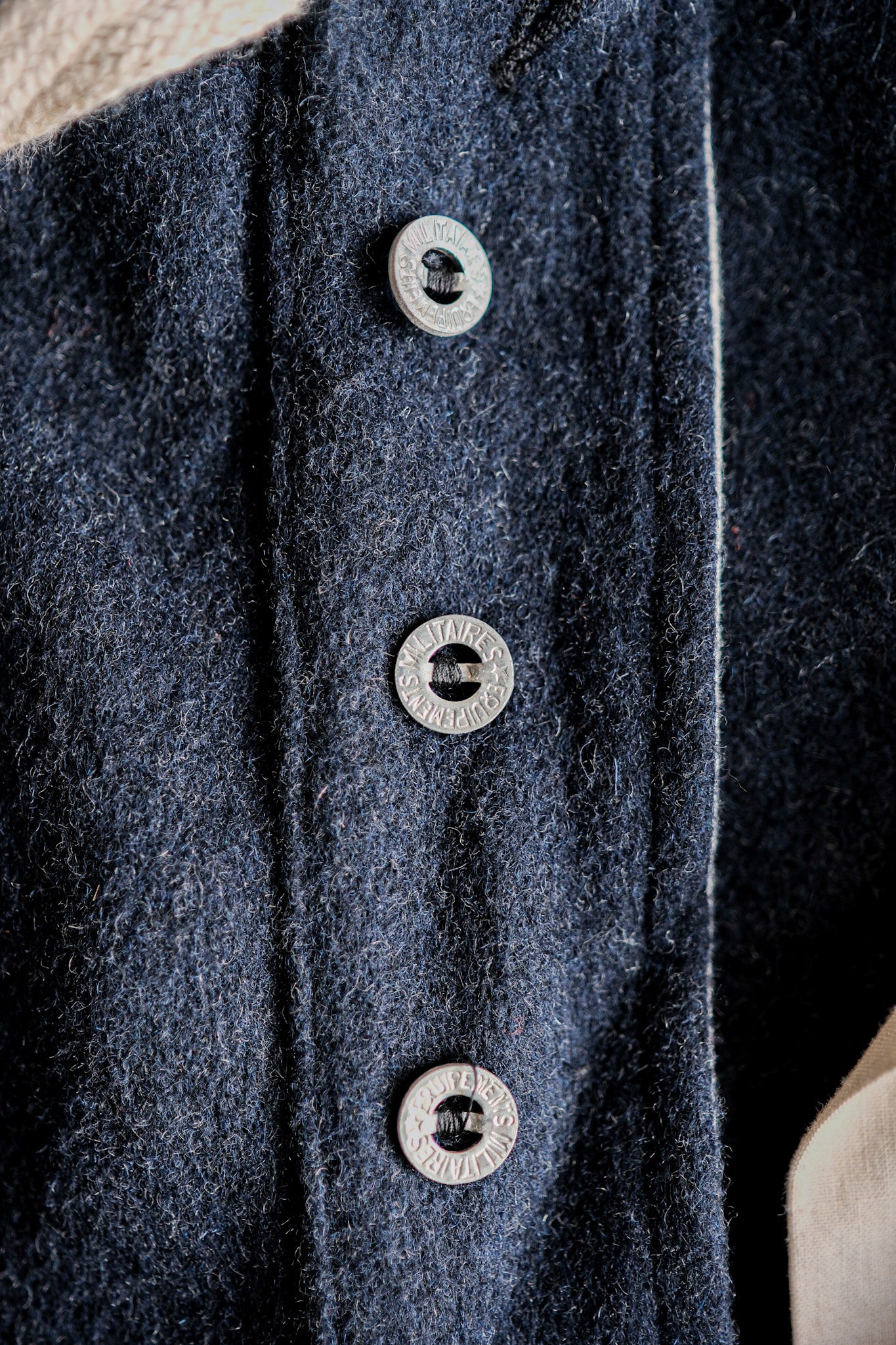 【~40's】French Army SSA Hospital Wool Trousers Size.1A