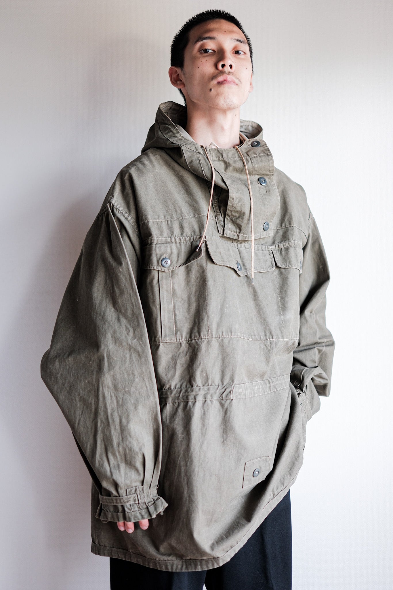 【~40's】German Army M42 Gebirgsjäger Reversible Windbluse "2nd Type"