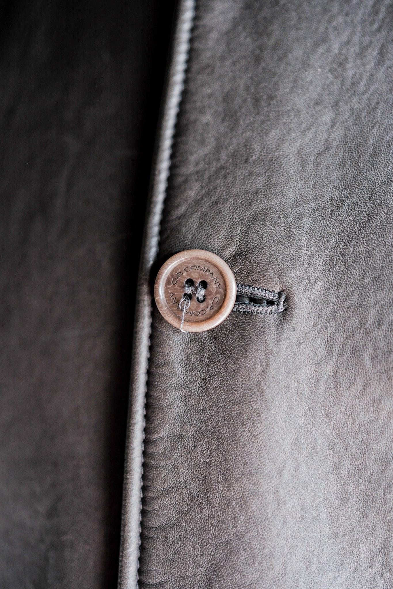 【08AW】Old C.P.Company Leather Jacket Size.50