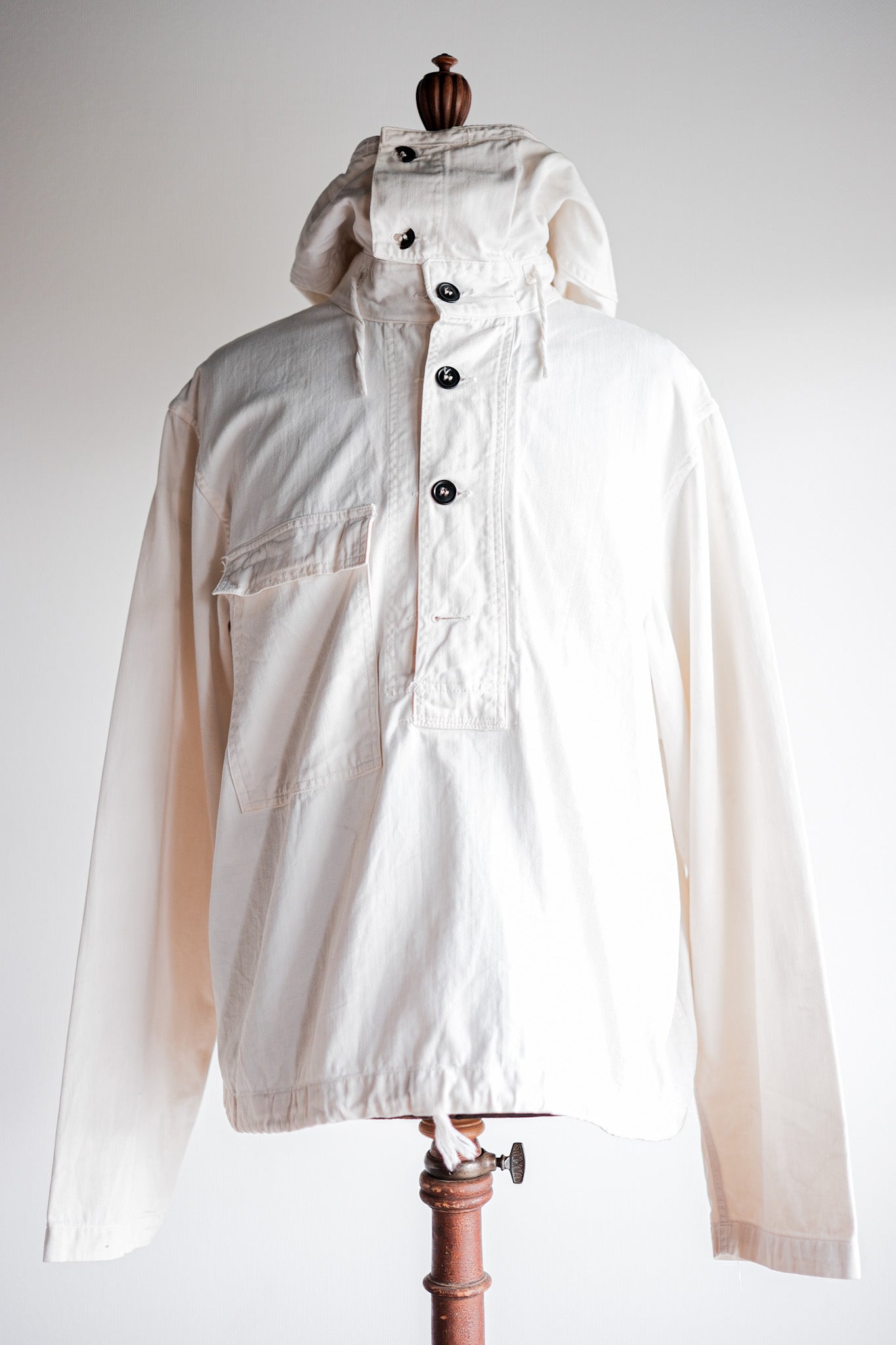 【~40's】U.S.NAVY Salvage Parka Size.M "Early Type"