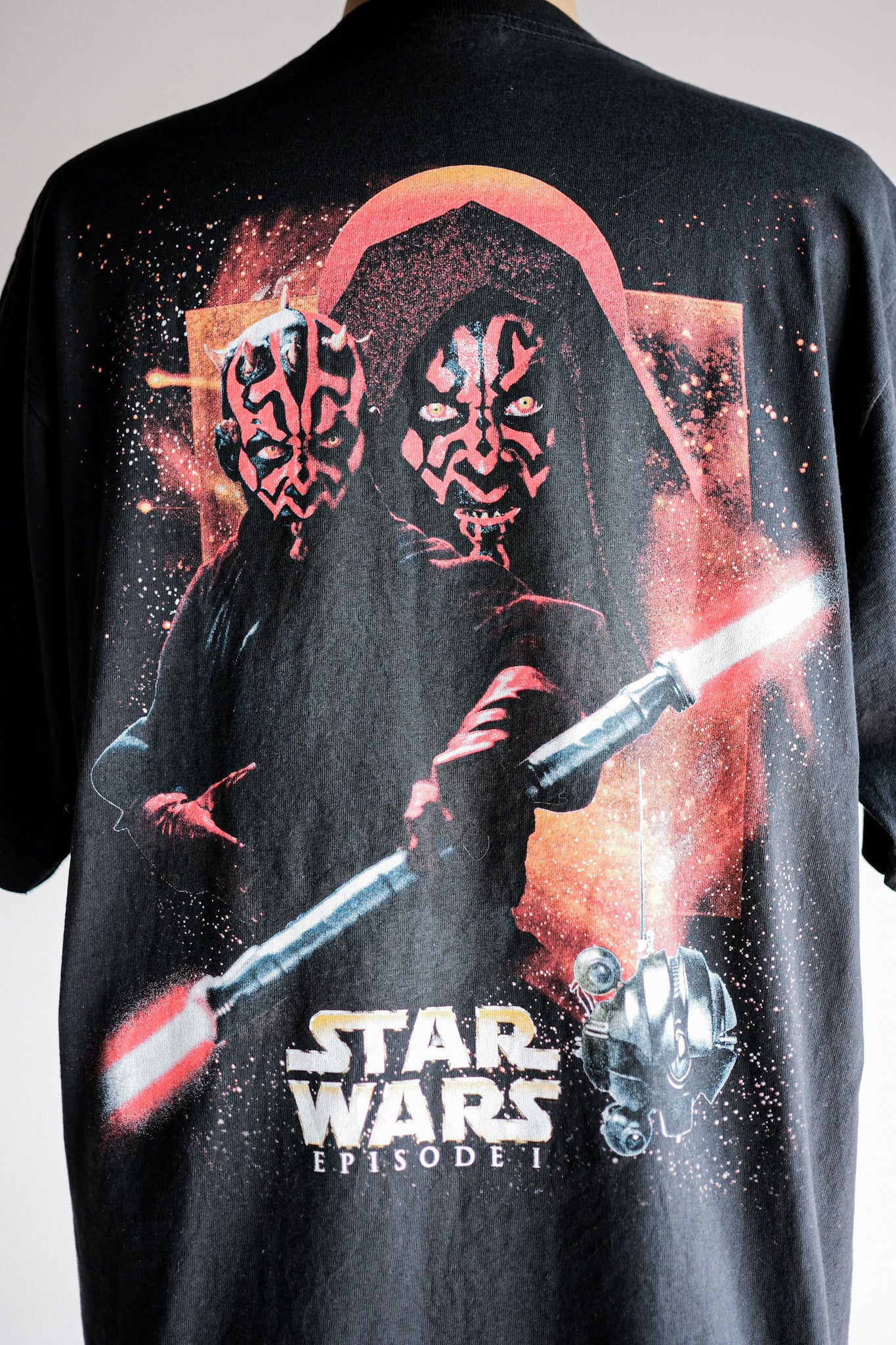 【~90's】Vintage Movie Print T-shirt Size.L "Star Wars Episode I" "Made in U.S.A."