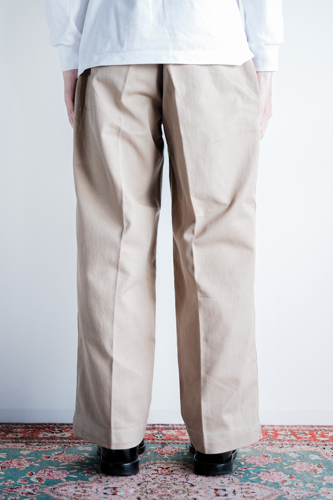 【~60's】French Army M52 Chino Trousers Size.23