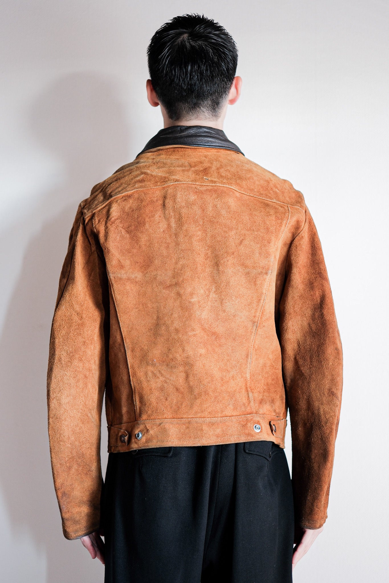 【~50’s】Vintage Levi’s Suede Leather Jacket "Short Horn"