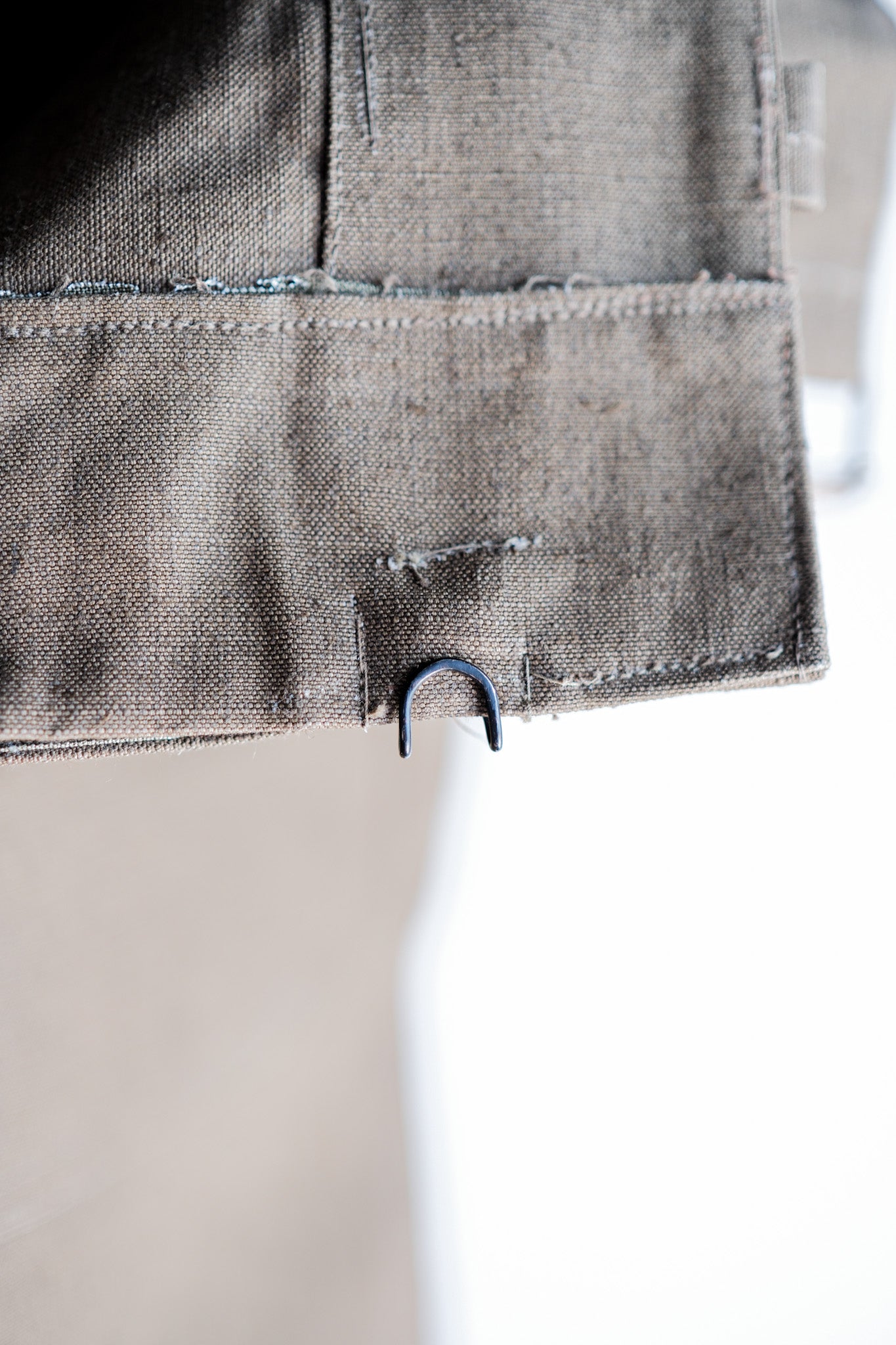 【~30's】French Army M35 Motorcycle Pants "Linen Type" "Dead Stock"