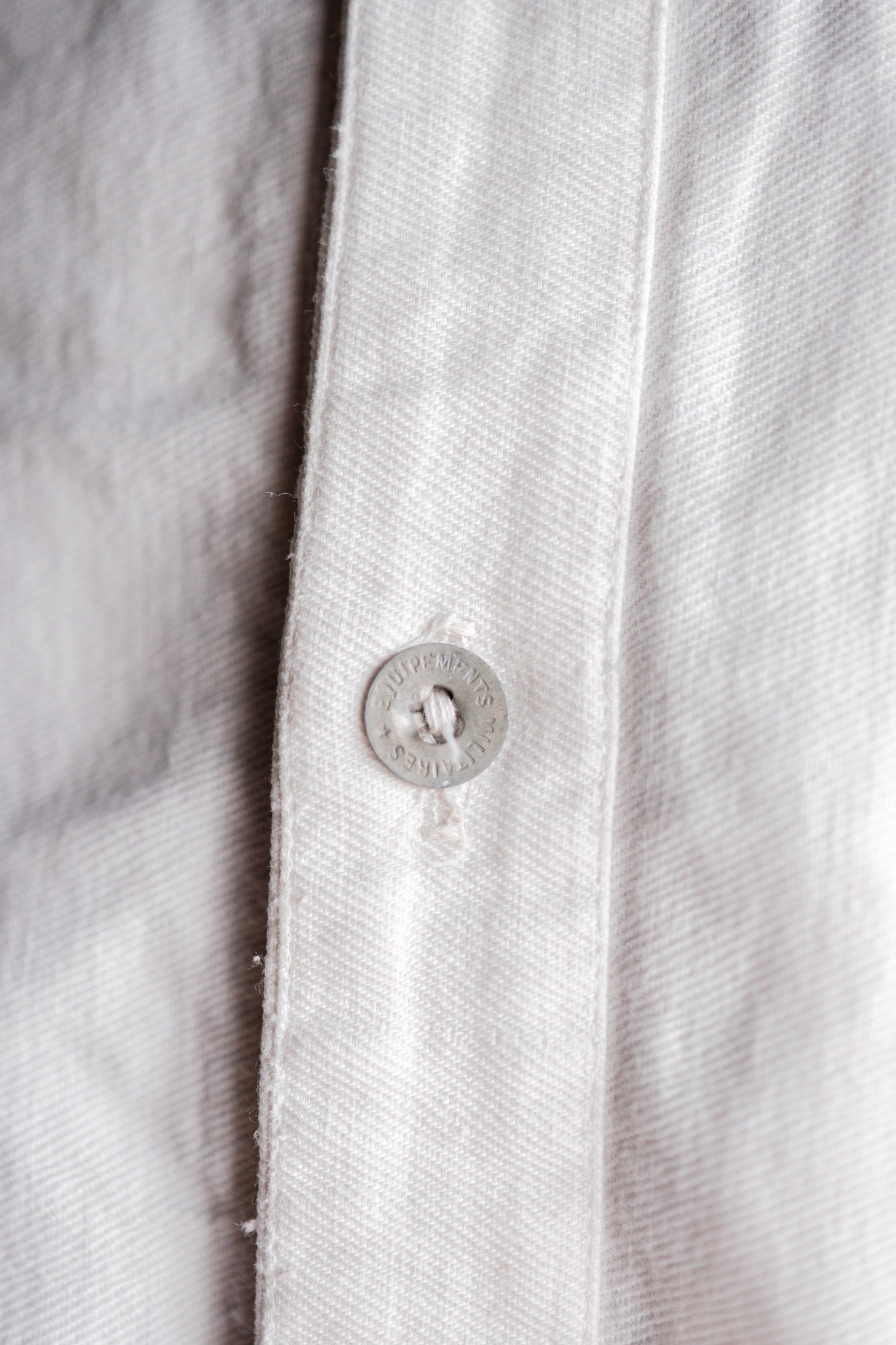 30's French Army Cotton Twill Bourgeron Jacket