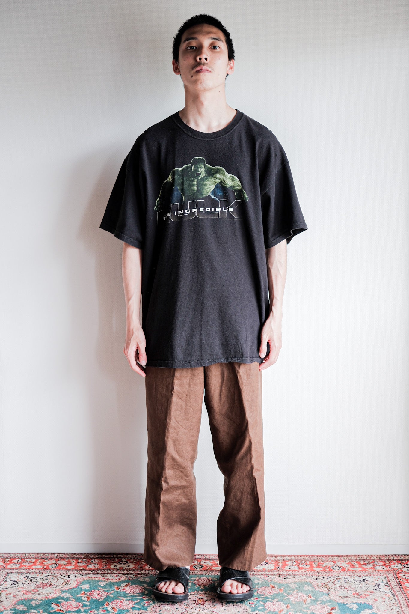 【~00's】Vintage Movie Print T-shirt Size.XL "The Incredible Hulk"