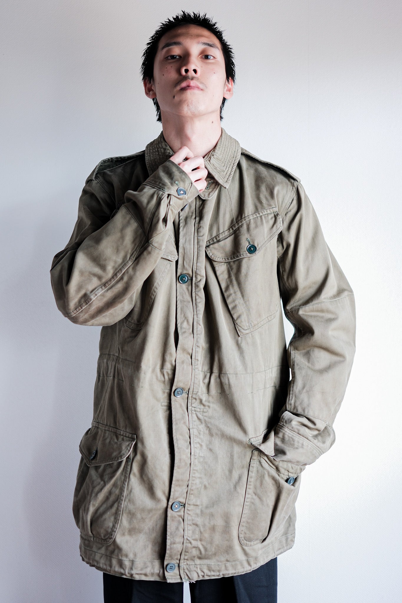 【~60's】British Army 1960 Pattern Combat Smock Size.7