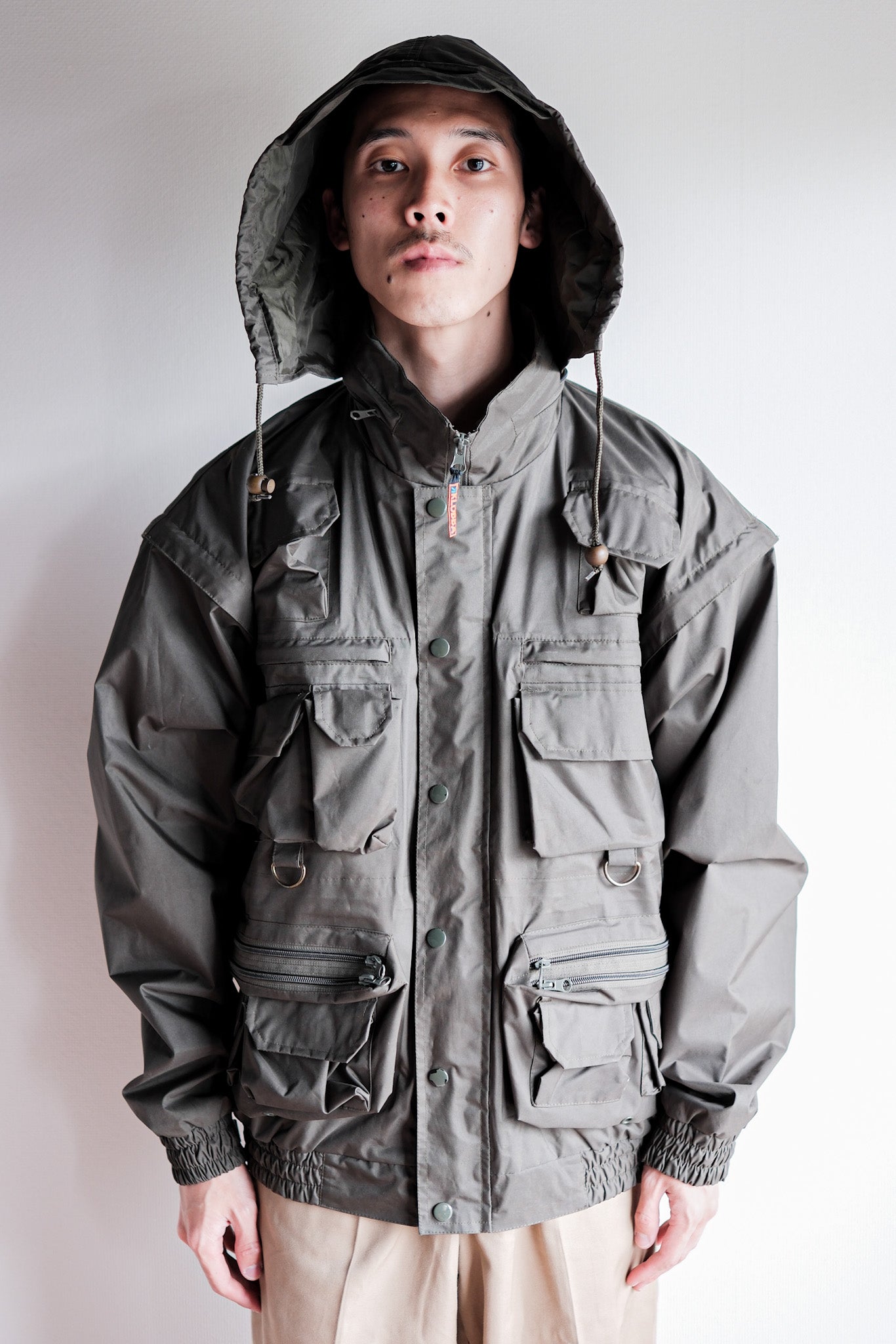 【~90's】British Vintage Fishing Jacket Size.M "KLOBBA"