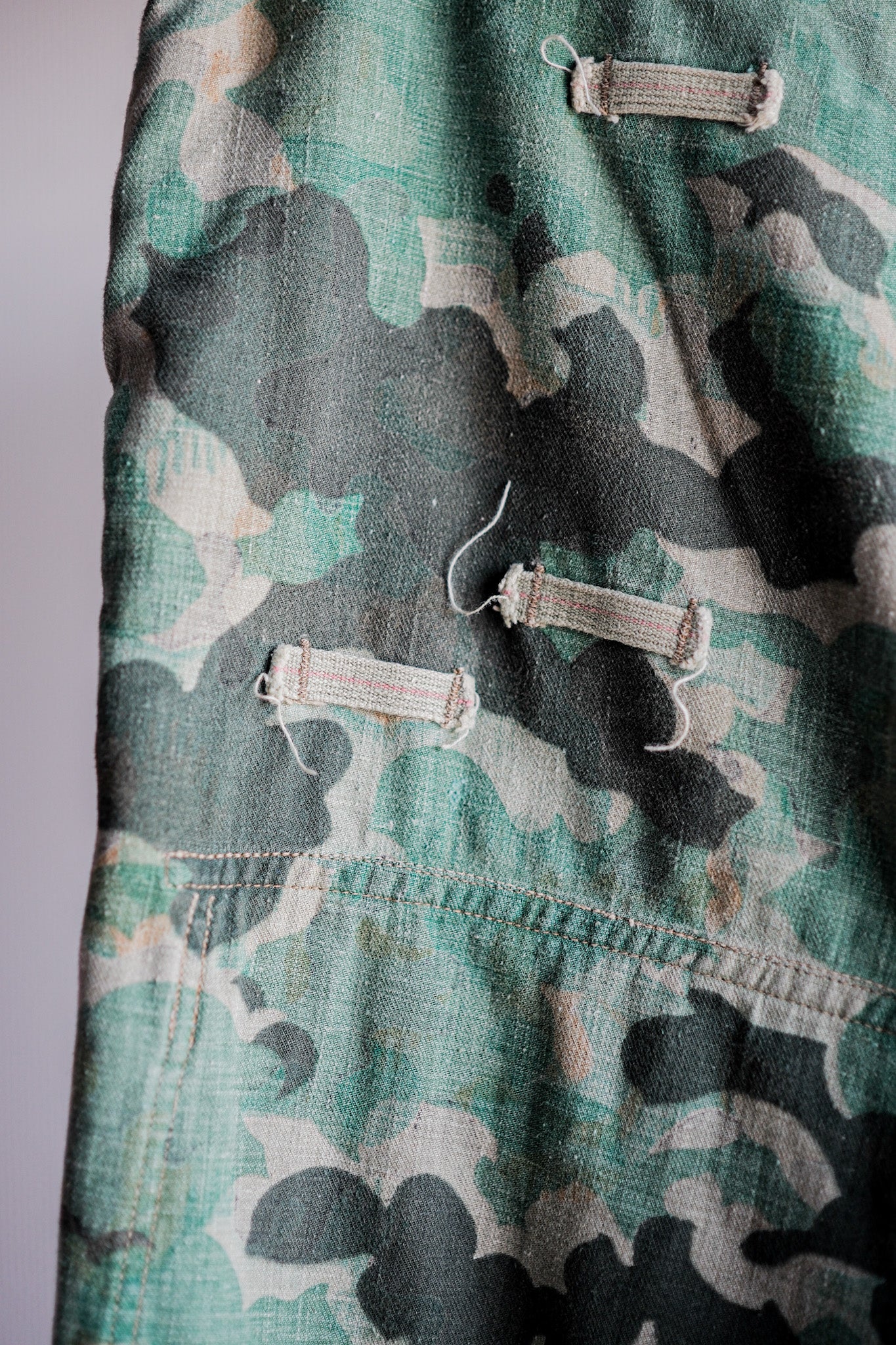 【~50's】Czechoslovakian Army Dubaky Camouflage Reversible Trousers