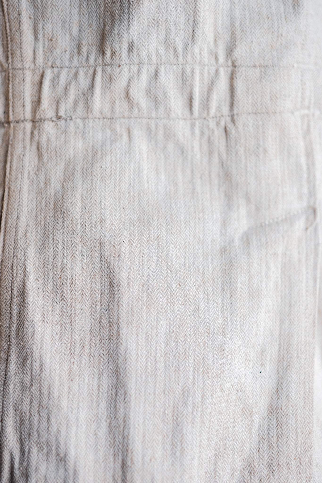 【~40's】German Air Force Drillich HBT Linen Jacket "Luftwaffe"