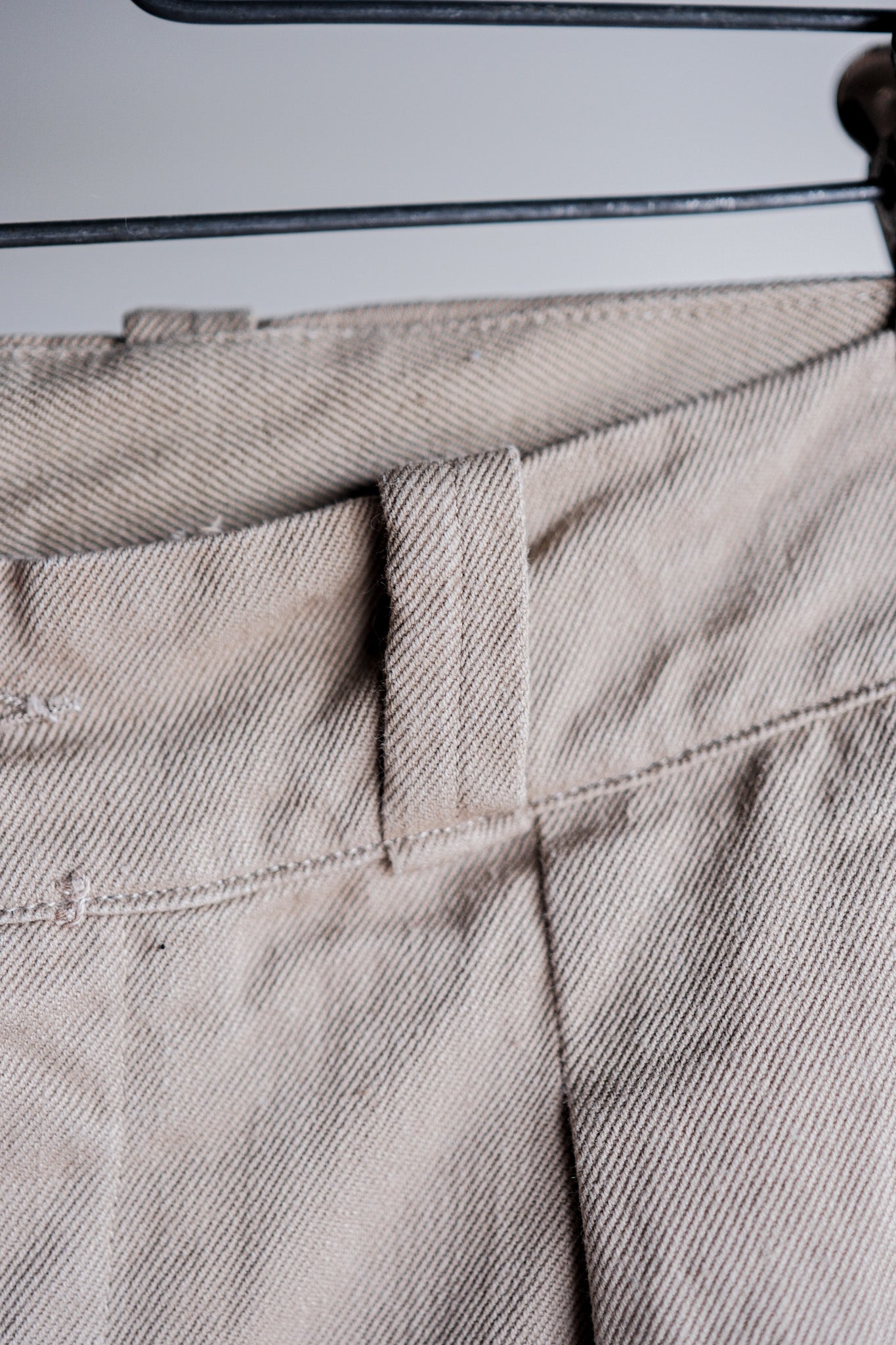 【~60's】French Army M52 Chino Trousers Size.23