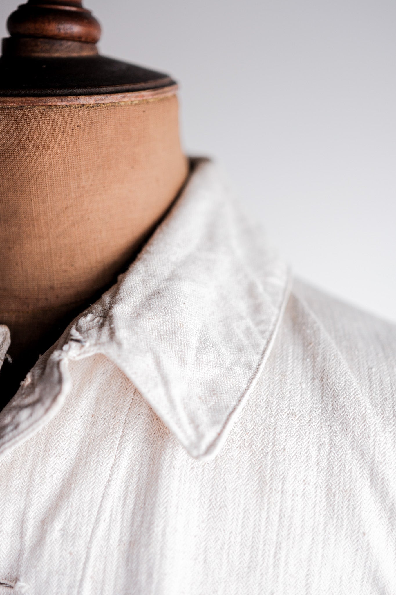 【~40's】German Air Force Drillich HBT Linen Jacket "Luftwaffe"