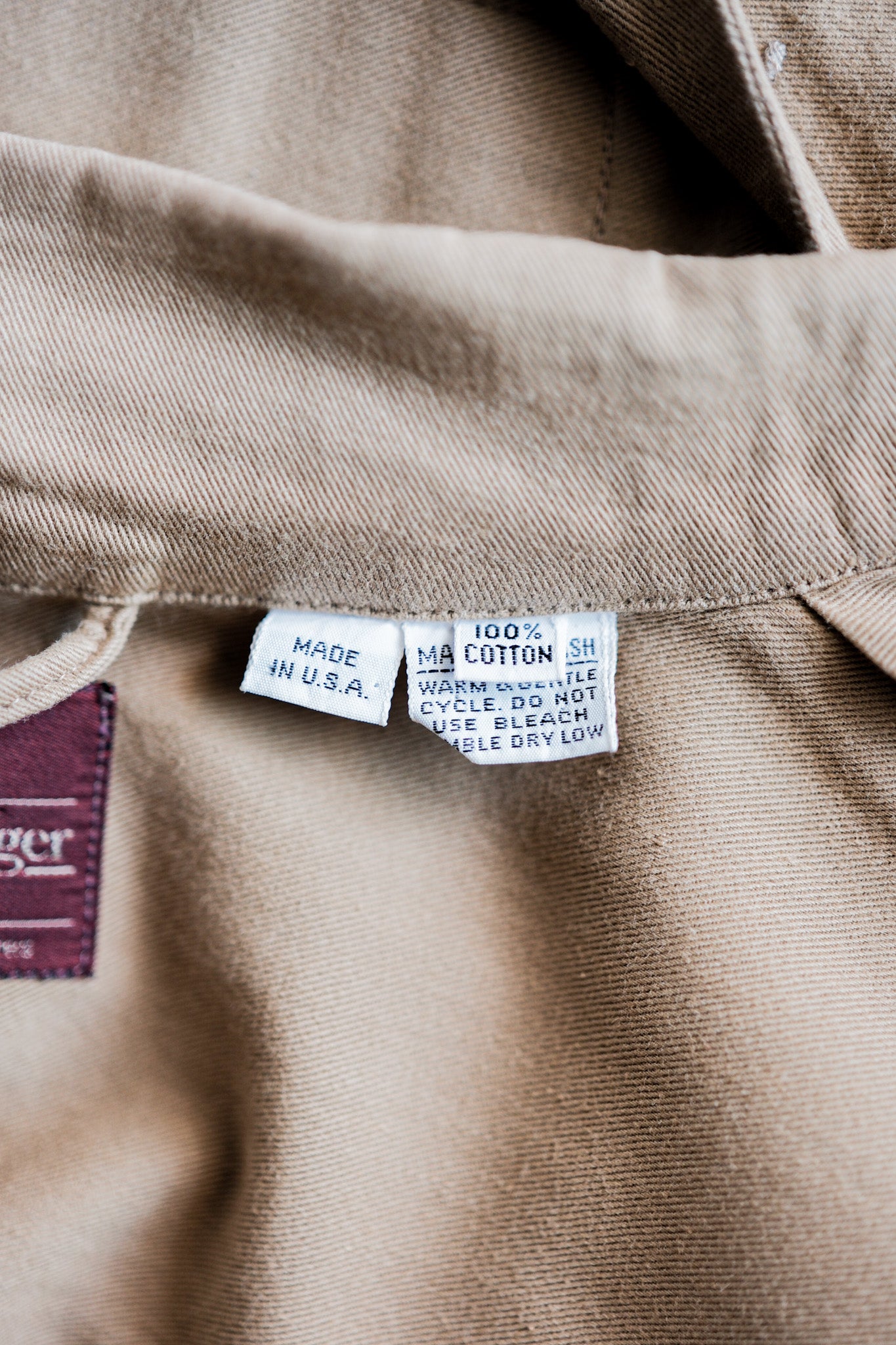 【~80's】Willis&Geiger Australian Bush Jacket Size.38 "Made in U.S.A."