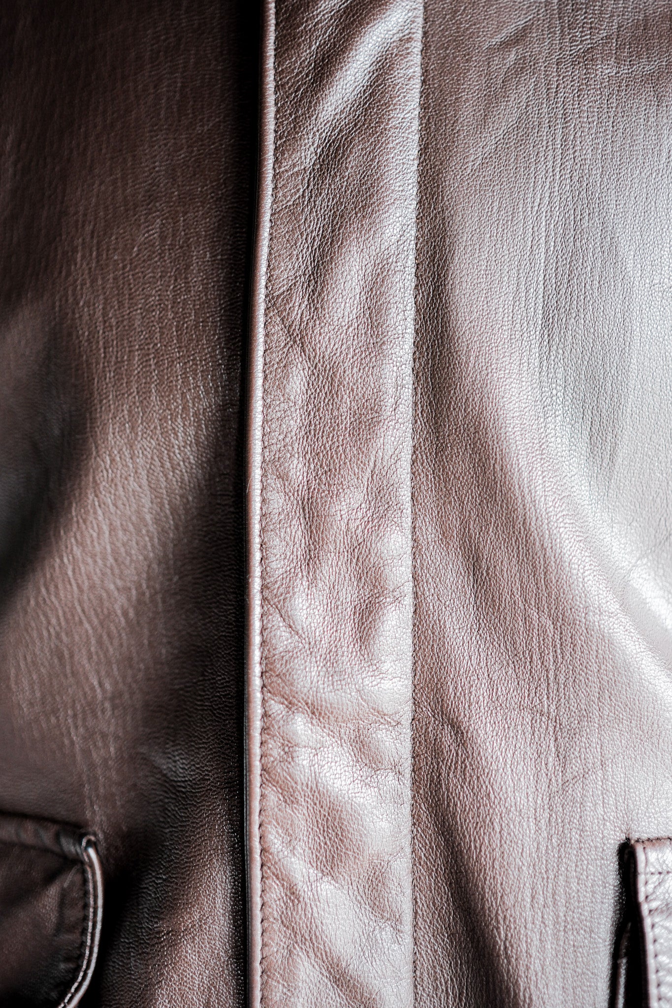 【~80's】Willis&Geiger A-2 Type Leather Flight Jacket Size.44 "Made in U.S.A."