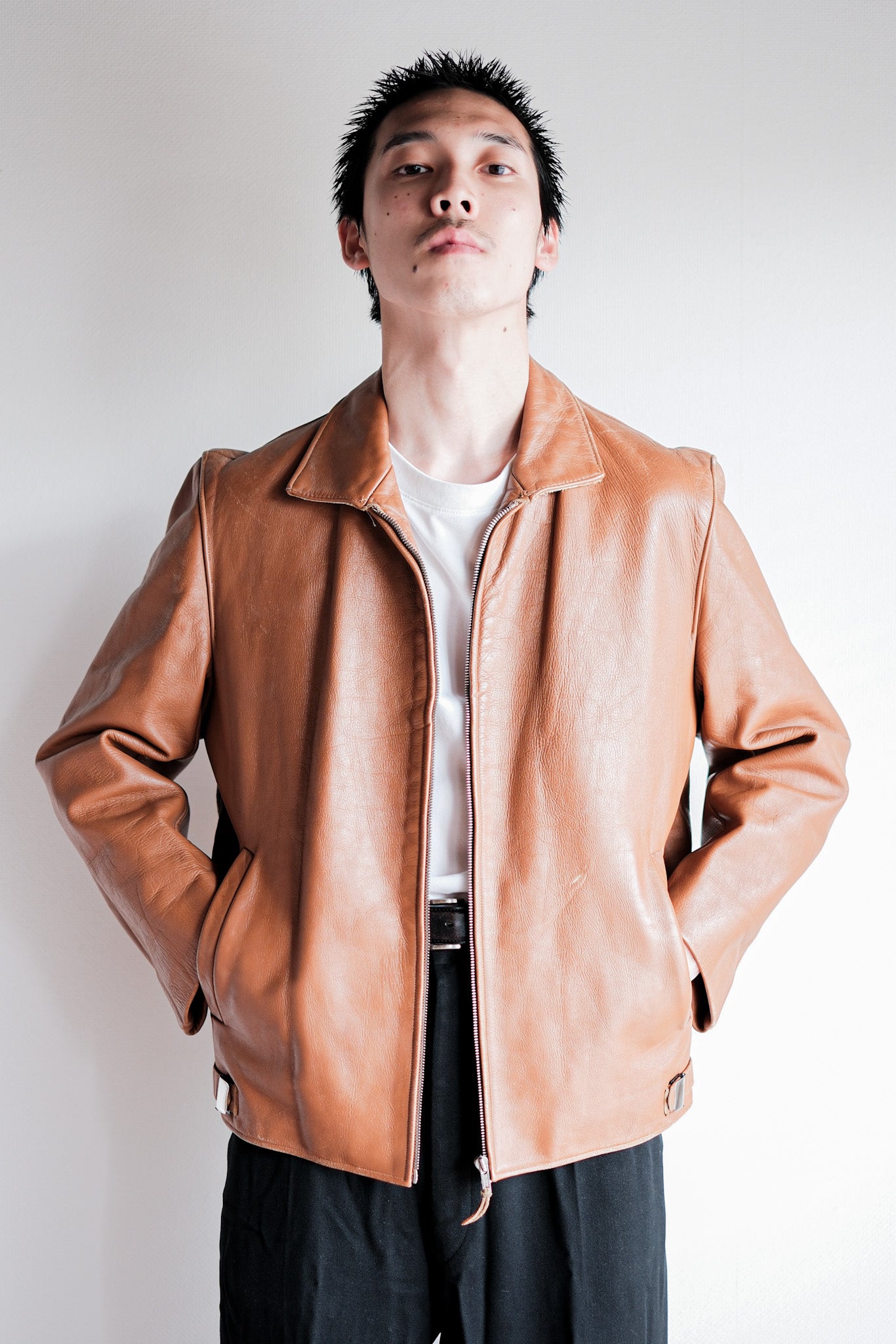 【~50’s】German Vintage Leather Jacket