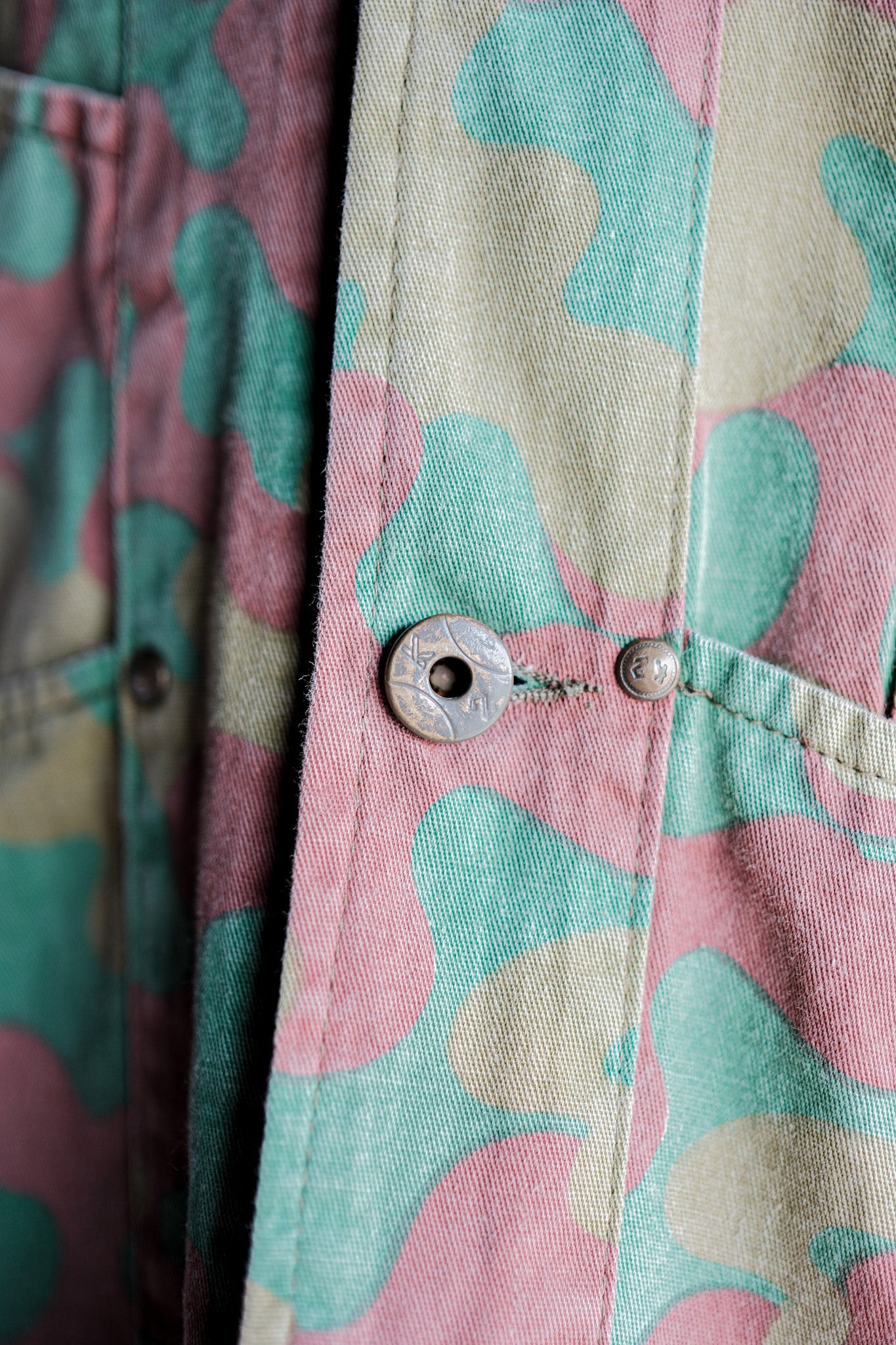【~60's】Italian Vintage San Marco Camouflage Hunting Vest