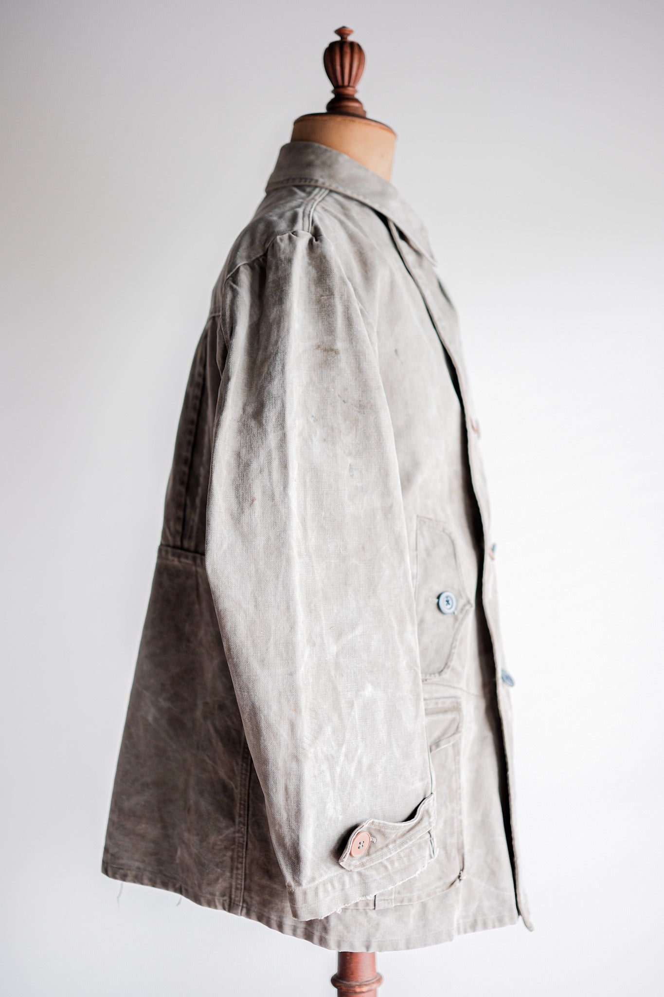 【~40's】German Army Mountain Trooper Double Breasted Jacket