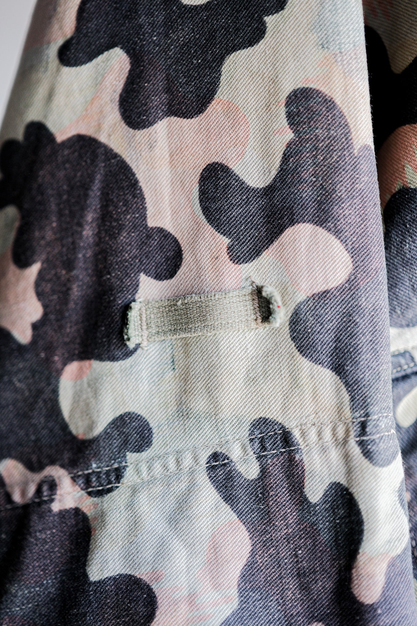 【~50's】Czechoslovakian Army Dubaky Camouflage Reversible Smock