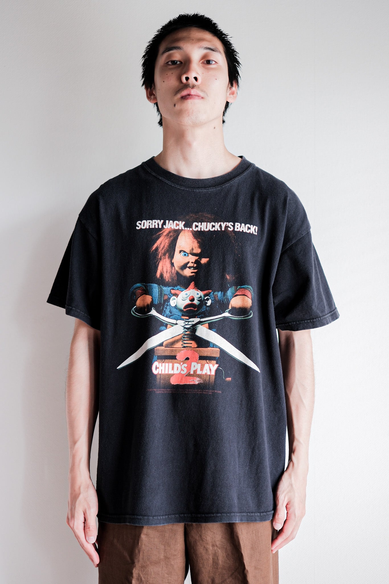 【~00's】Vintage Movie Print T-shirt Size.L "Child's Play 2"