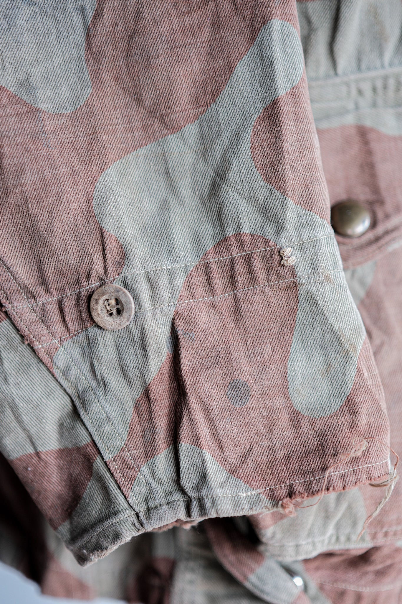 【~50's】Belgium Army Bataillon de Corée Camouflage Denison Smock