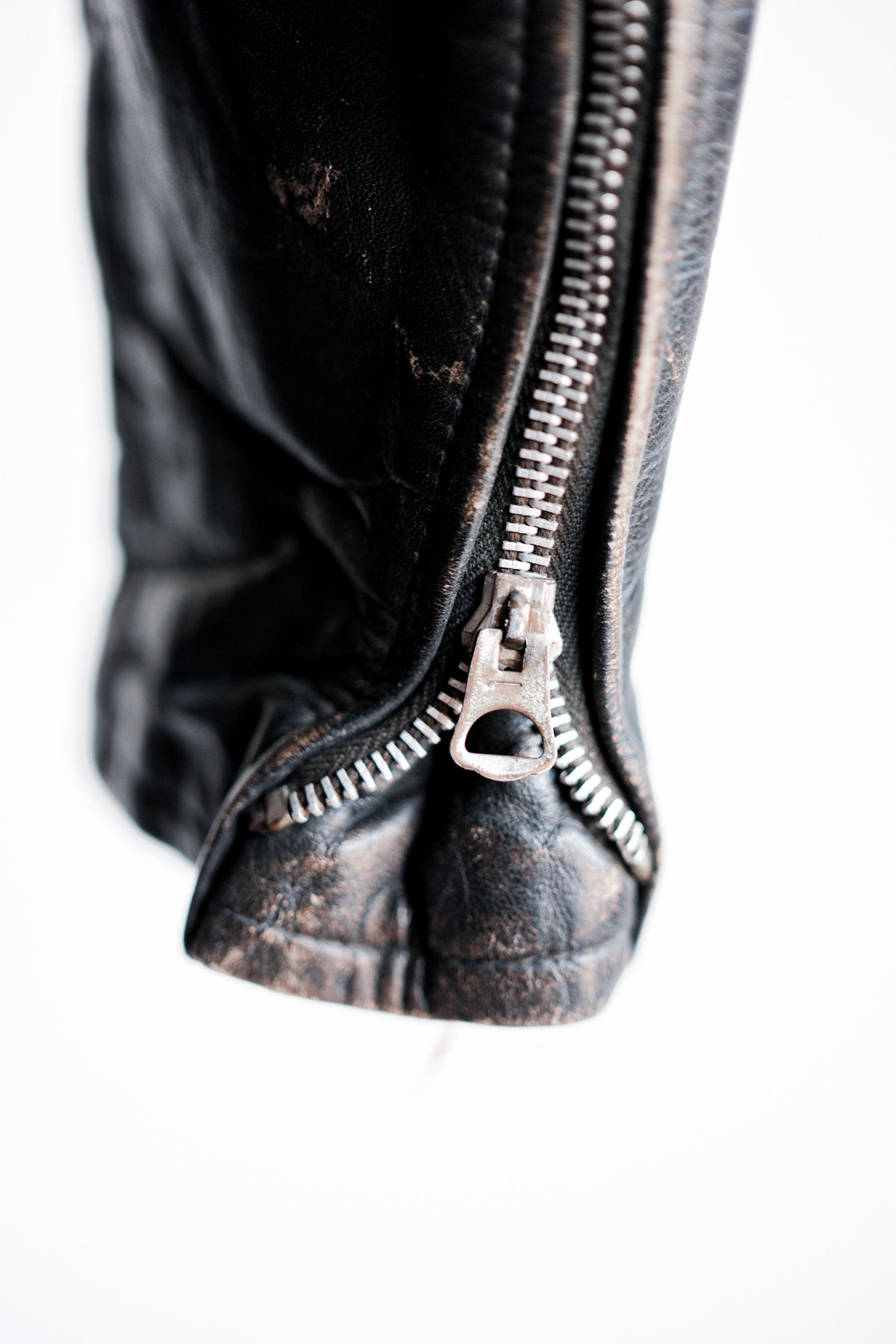 【~50's】American Vintage Two Star Horsehide Motorcycle Leather Jacket "WINDWARD"